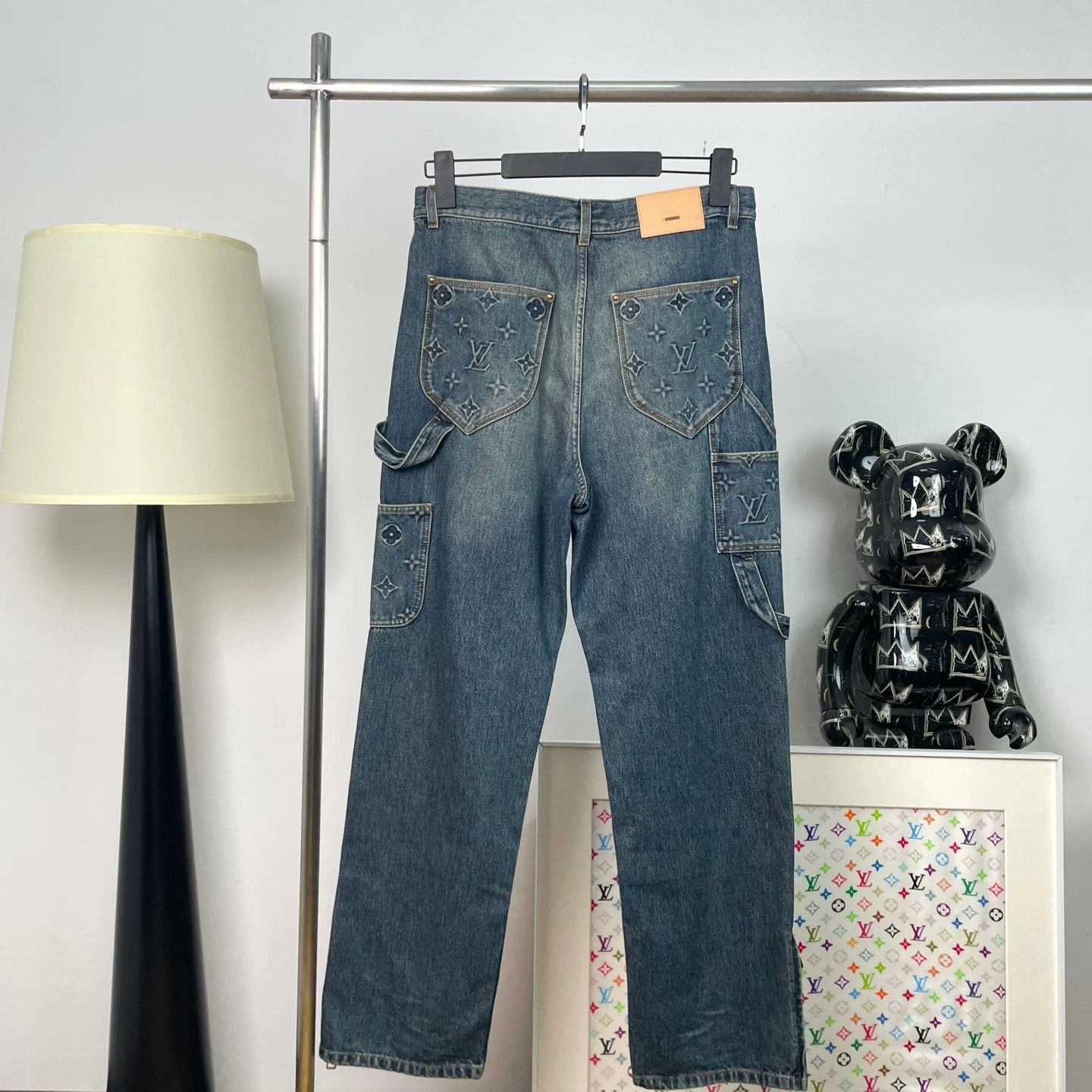 Louis Vuitton Louis Vuitton Retro Oversized Denim Jeans 32 Men Size US 32 / EU 48 - 2 Thumbnail