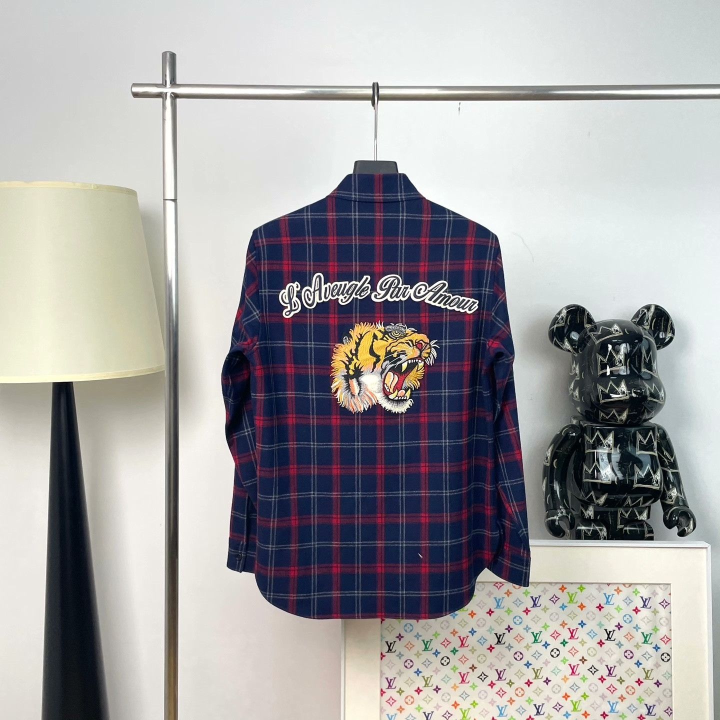 Gucci Gucci Retro Plaid Shirt xxs Men Size US XXS / EU 40 - 2 Thumbnail