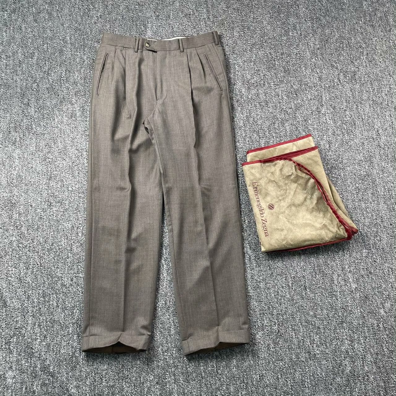 Ermenegildo Zegna Ermenegildo Zegna Formal Wool Suit 40r Men Size 40R - 7 Thumbnail