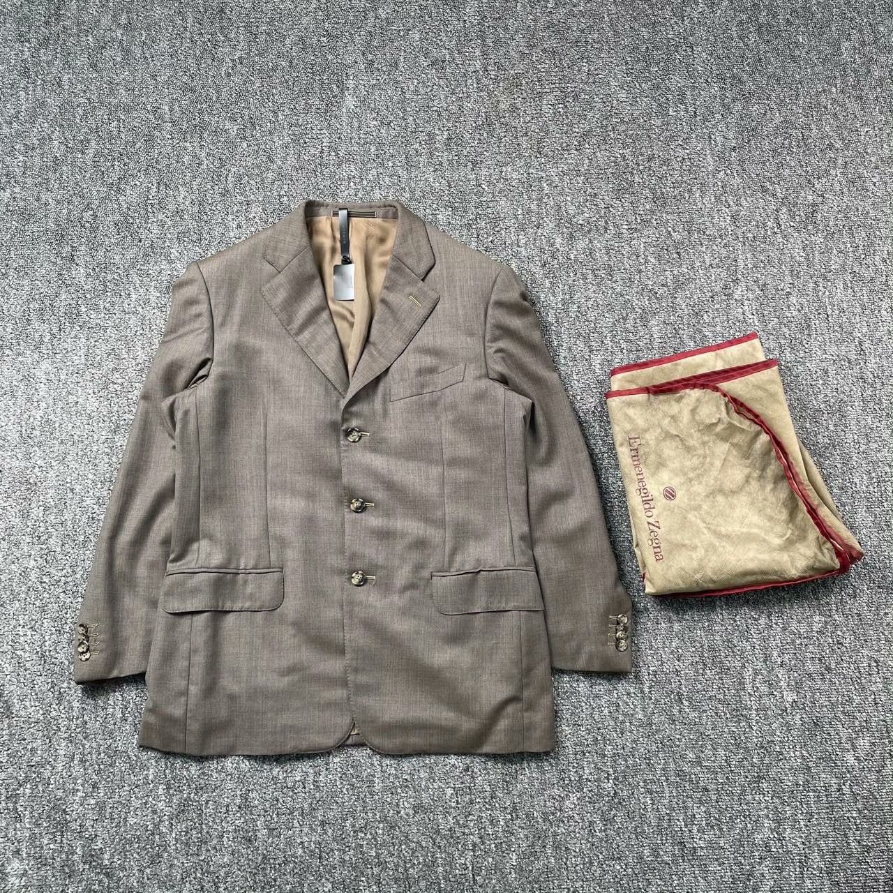 Ermenegildo Zegna Ermenegildo Zegna Formal Wool Suit 40r Men Size 40R - 2 Thumbnail