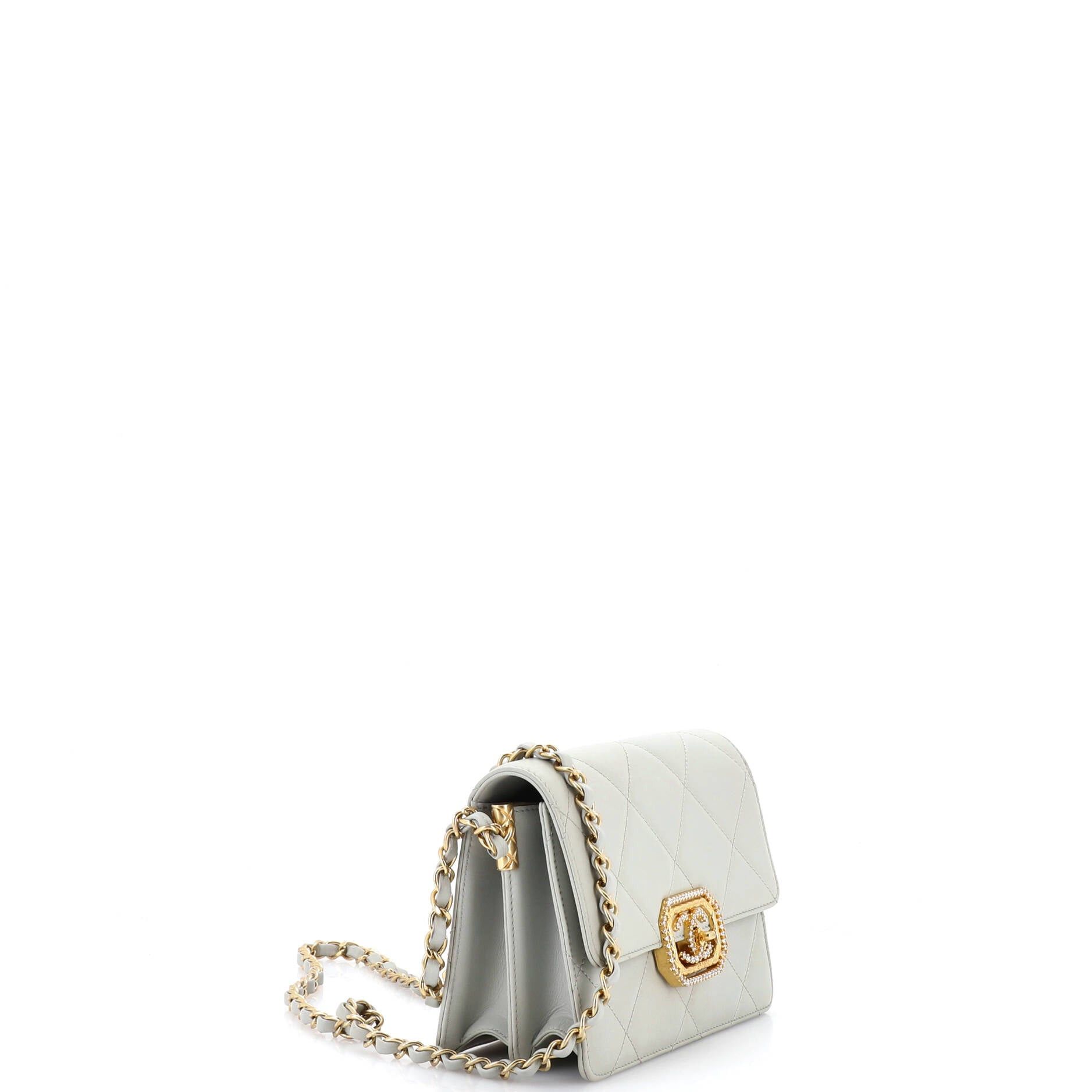 Chanel Crystal Geometric Frame CC Flap Bag Size ONE SIZE - 2 Thumbnail
