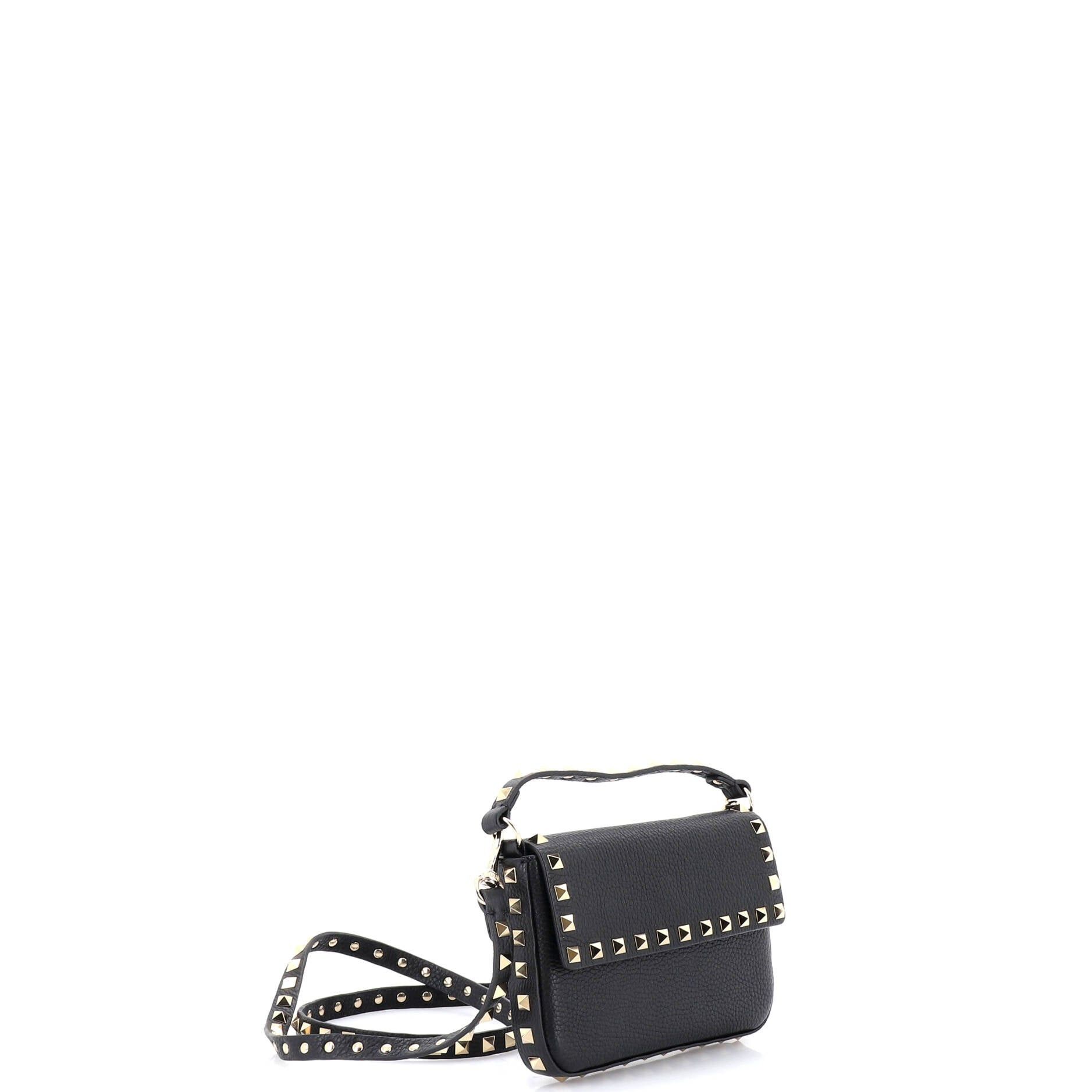 Valentino Rockstud Top Handle Crossbody Pouch Size ONE SIZE - 2 Thumbnail