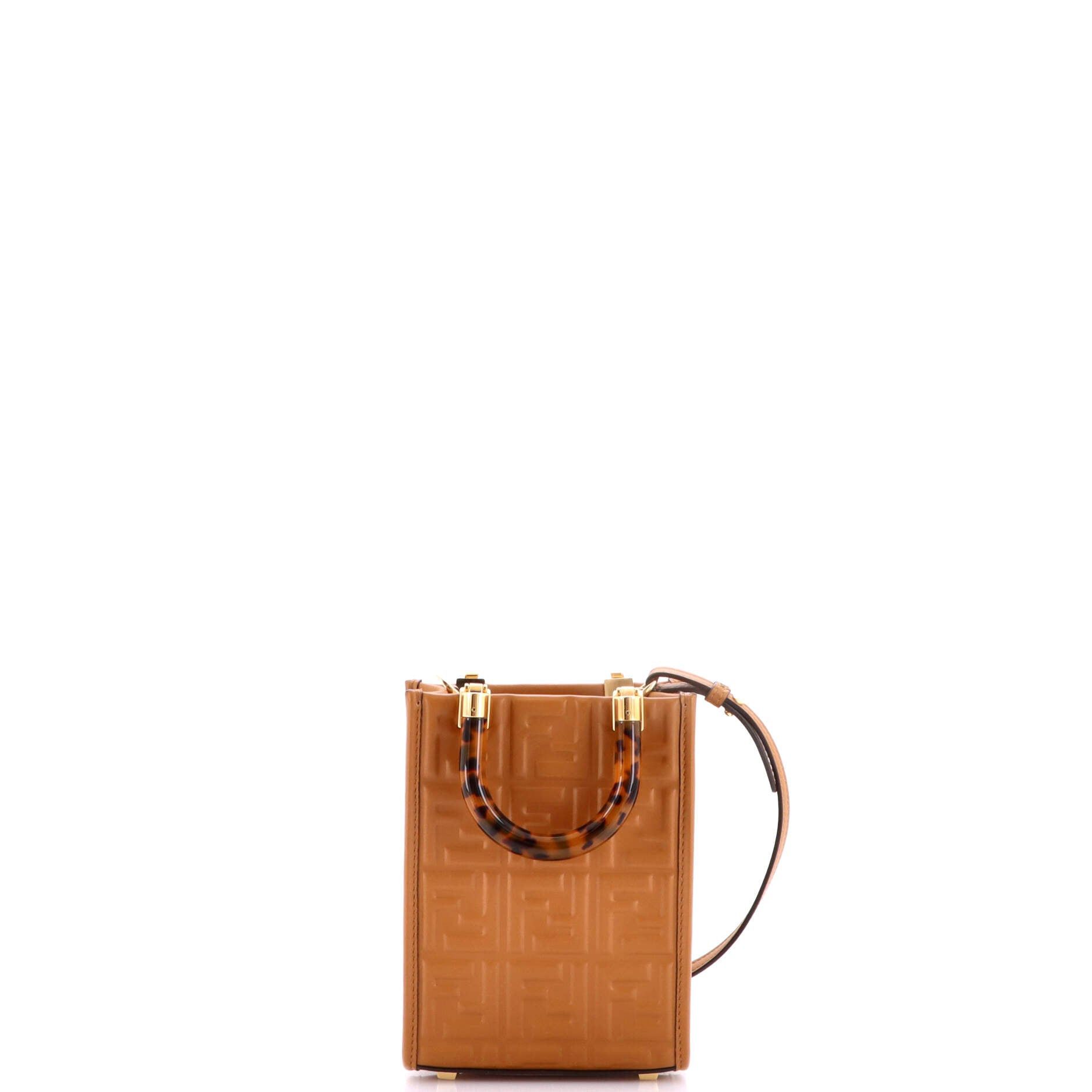 Fendi Sunshine Shopper Tote Size ONE SIZE - 3 Thumbnail