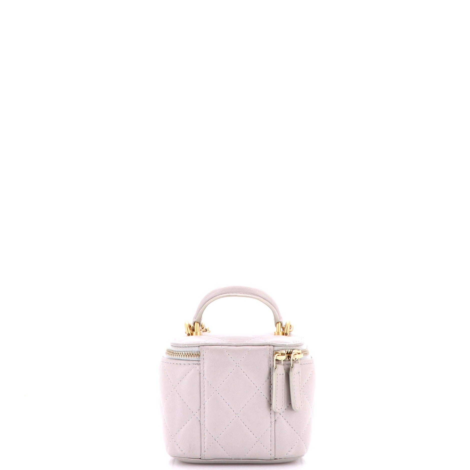 Chanel Classic Top Handle Vanity Case with Chain Size ONE SIZE - 4 Thumbnail