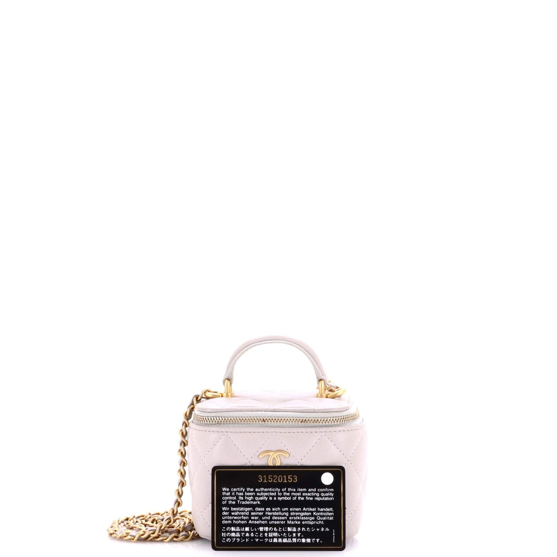 Chanel Classic Top Handle Vanity Case with Chain Size ONE SIZE - 2 Thumbnail