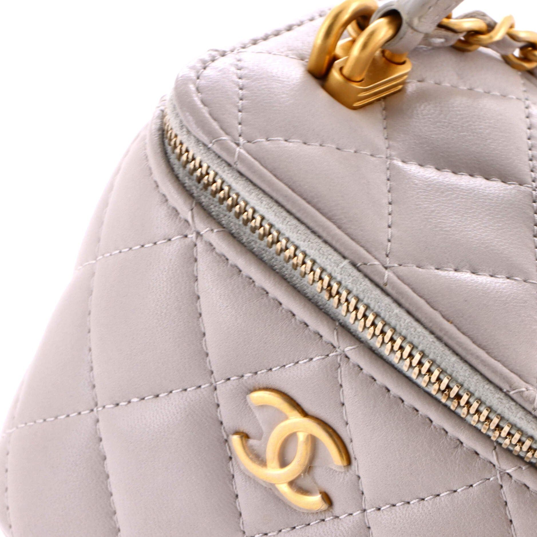 Chanel Classic Top Handle Vanity Case with Chain Size ONE SIZE - 7 Thumbnail