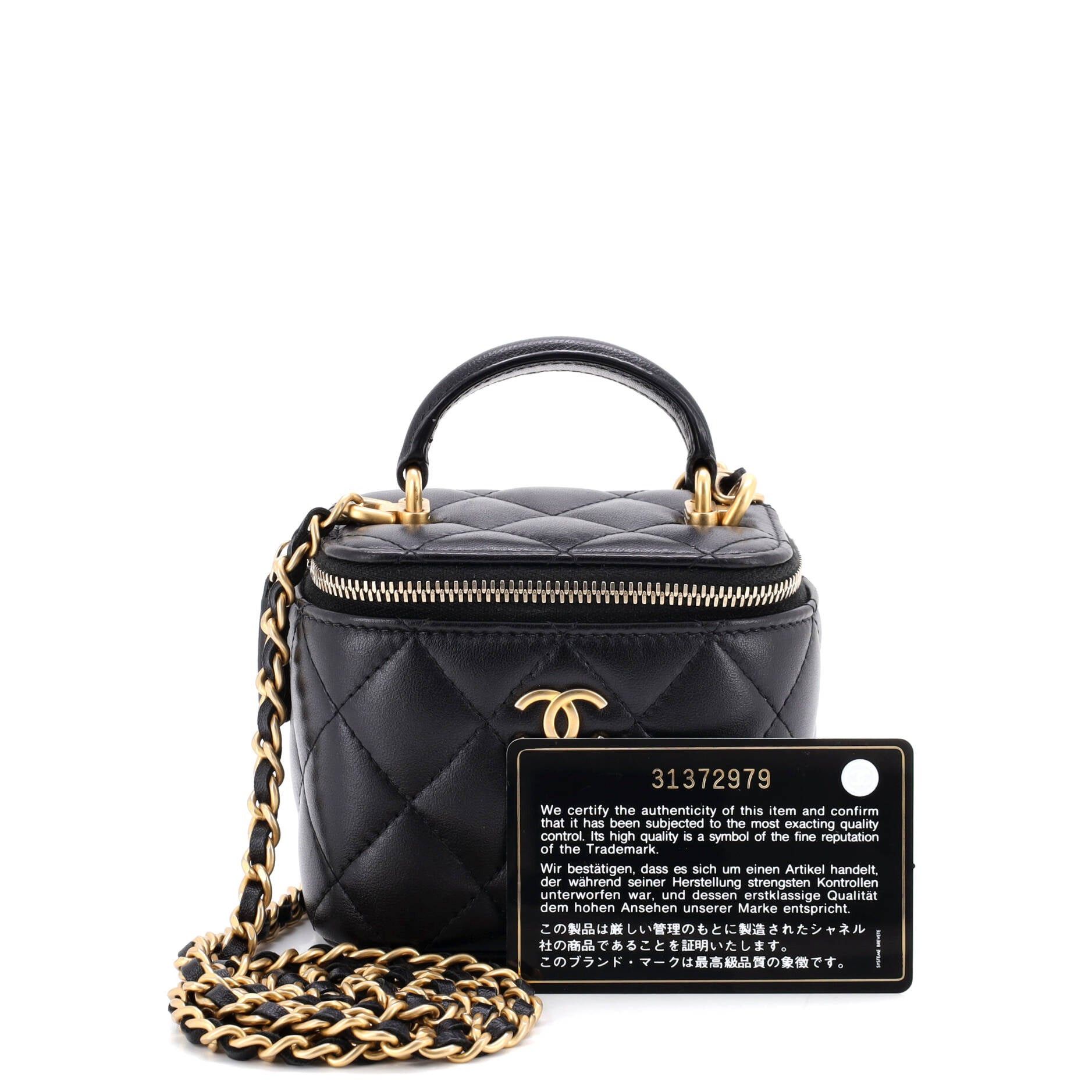 Chanel Classic Top Handle Vanity Case with Chain Size ONE SIZE - 2 Thumbnail
