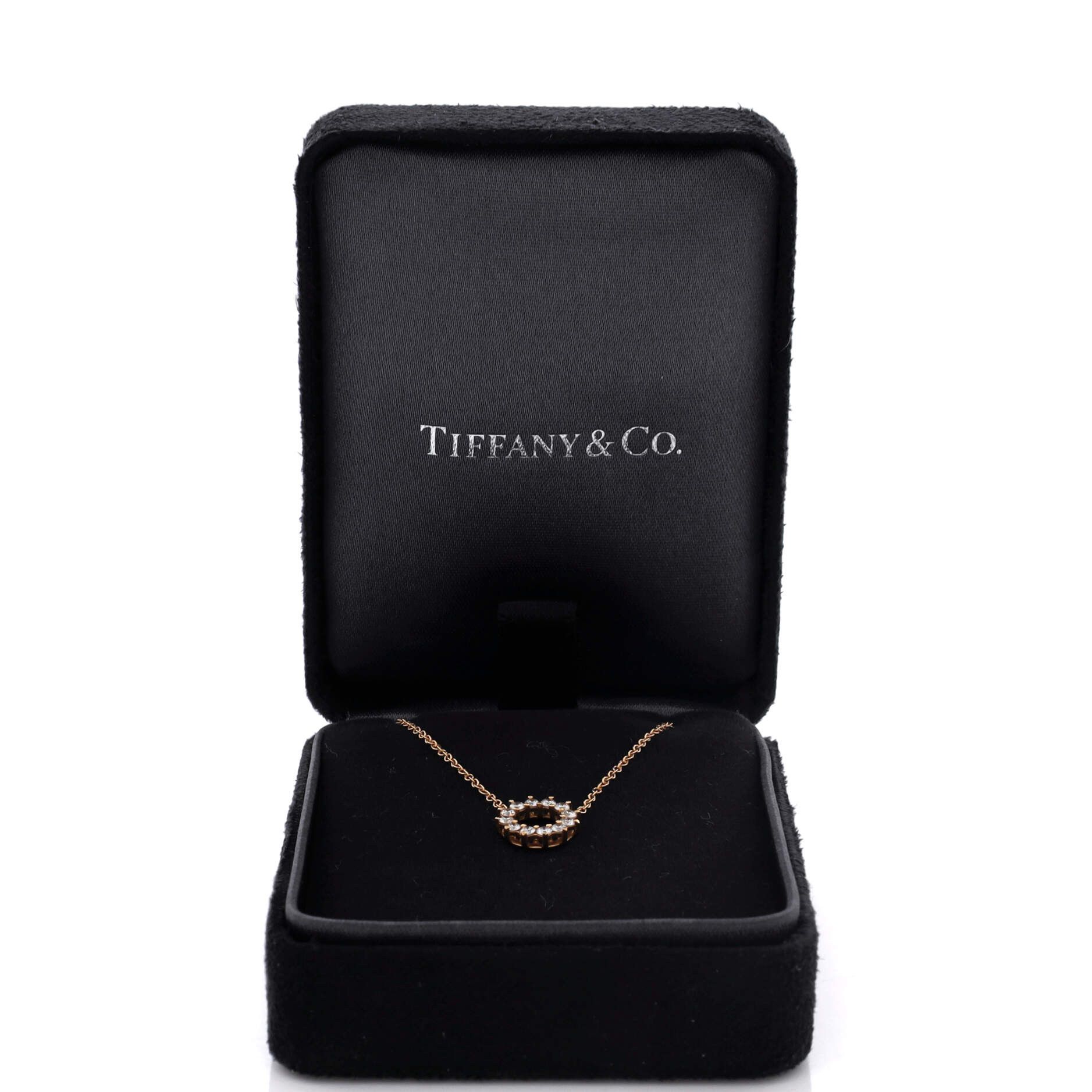 Tiffany & Co. Open Circle Pendant Necklace Size ONE SIZE - 2 Thumbnail