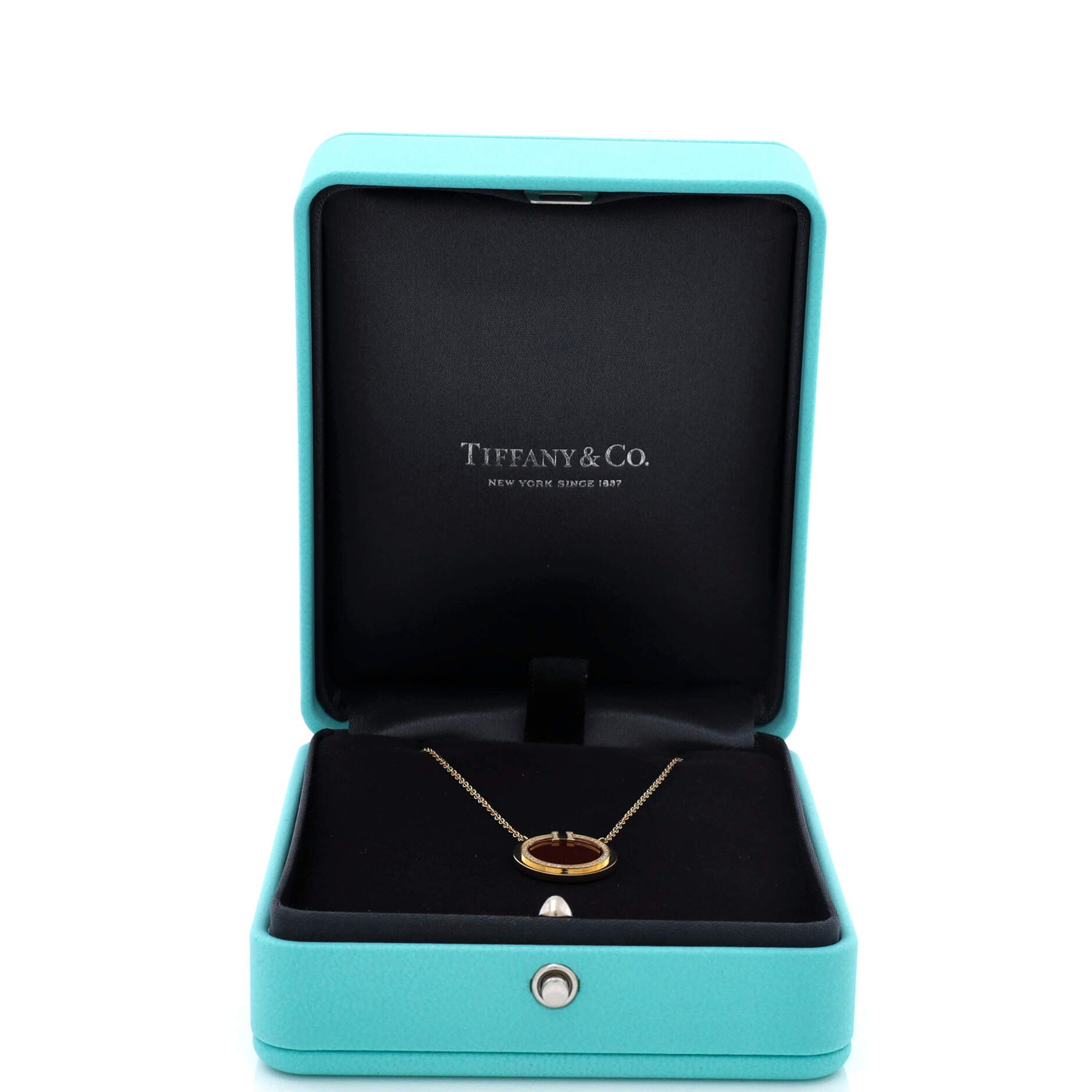 Tiffany & Co. T Circle Pendant Necklace Size ONE SIZE - 2 Thumbnail