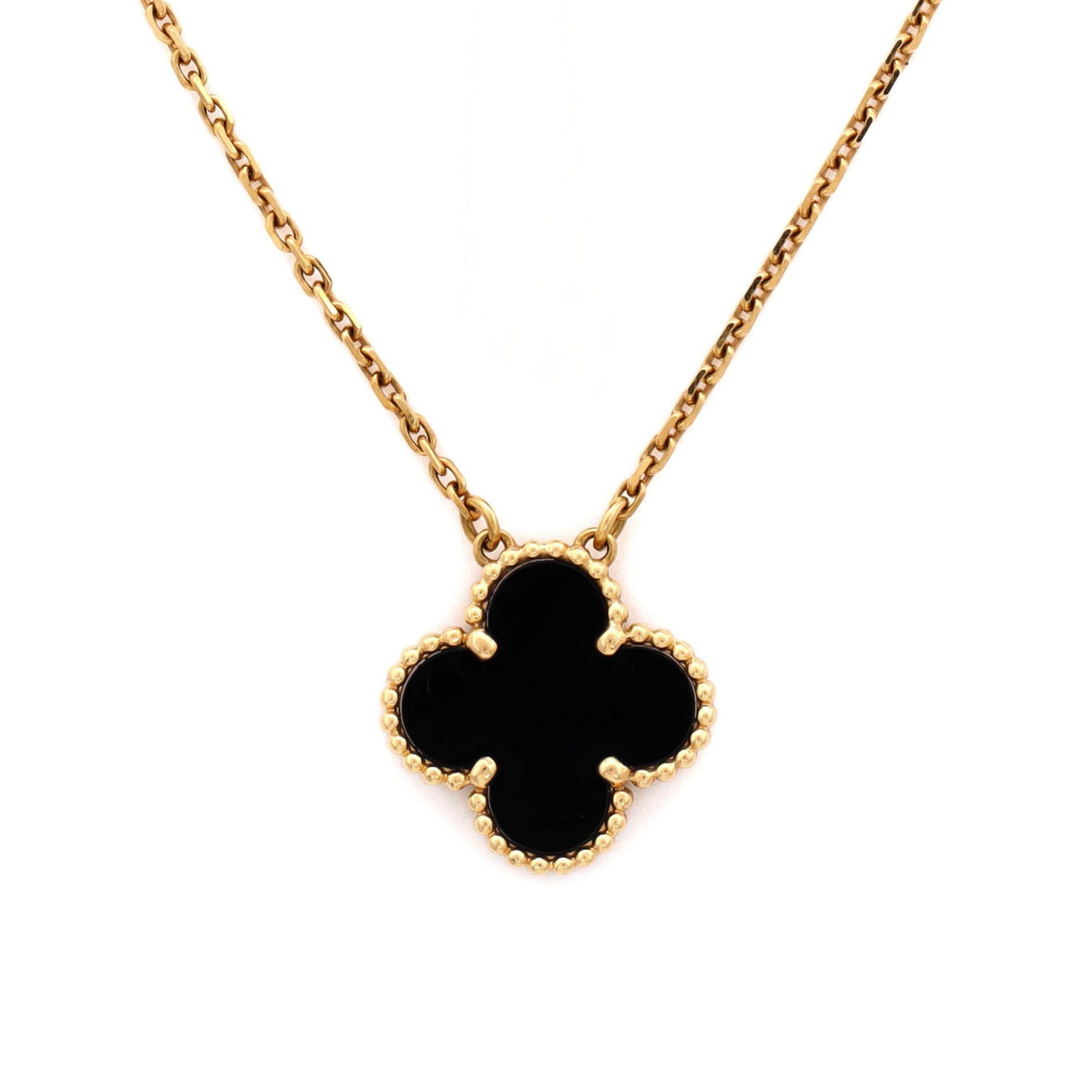 Van Cleef & Arpels Vintage Alhambra Pendant Necklace Size ONE SIZE - 3 Thumbnail