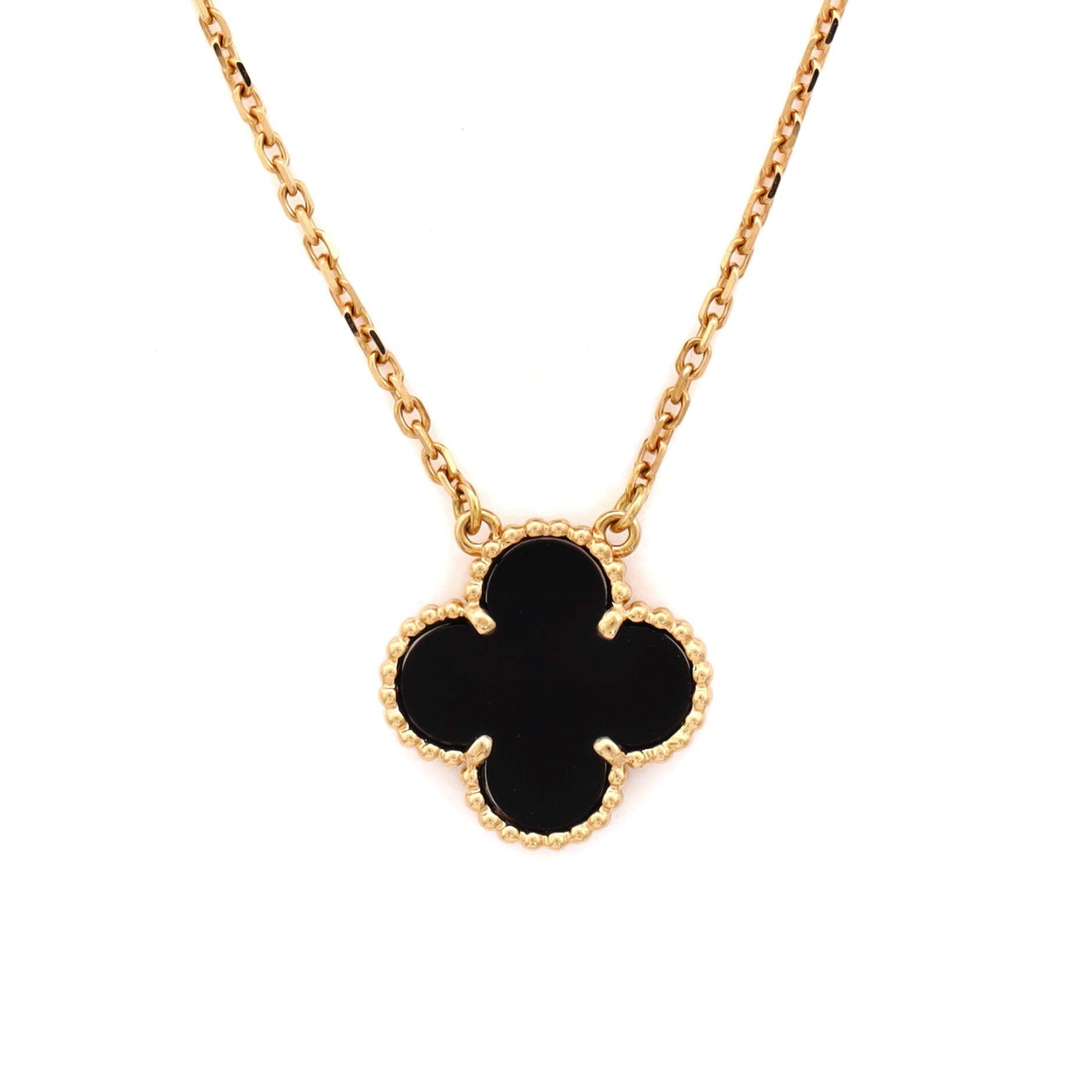 Van Cleef & Arpels Vintage Alhambra Pendant Necklace Size ONE SIZE - 3 Thumbnail