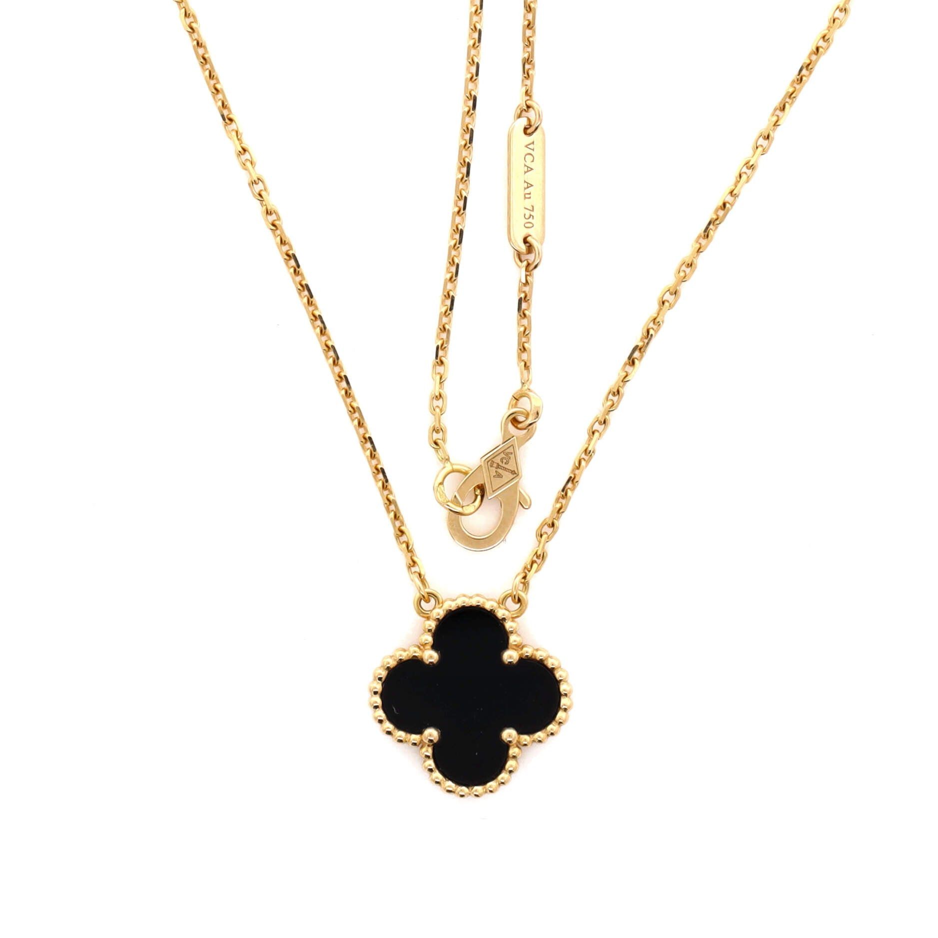 Van Cleef & Arpels Vintage Alhambra Pendant Necklace Size ONE SIZE - 2 Thumbnail