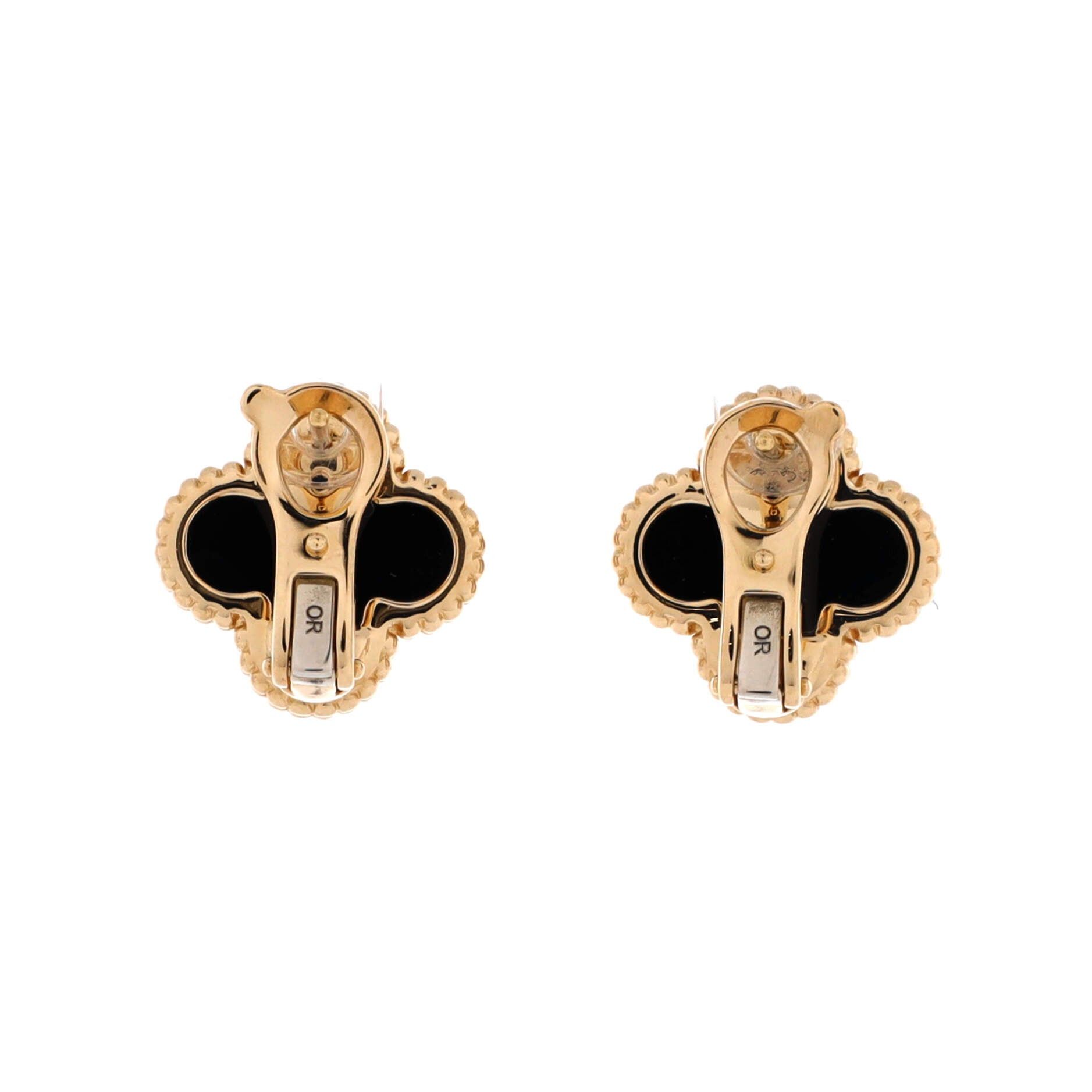 Van Cleef & Arpels Vintage Alhambra Earrings Size ONE SIZE - 3 Thumbnail
