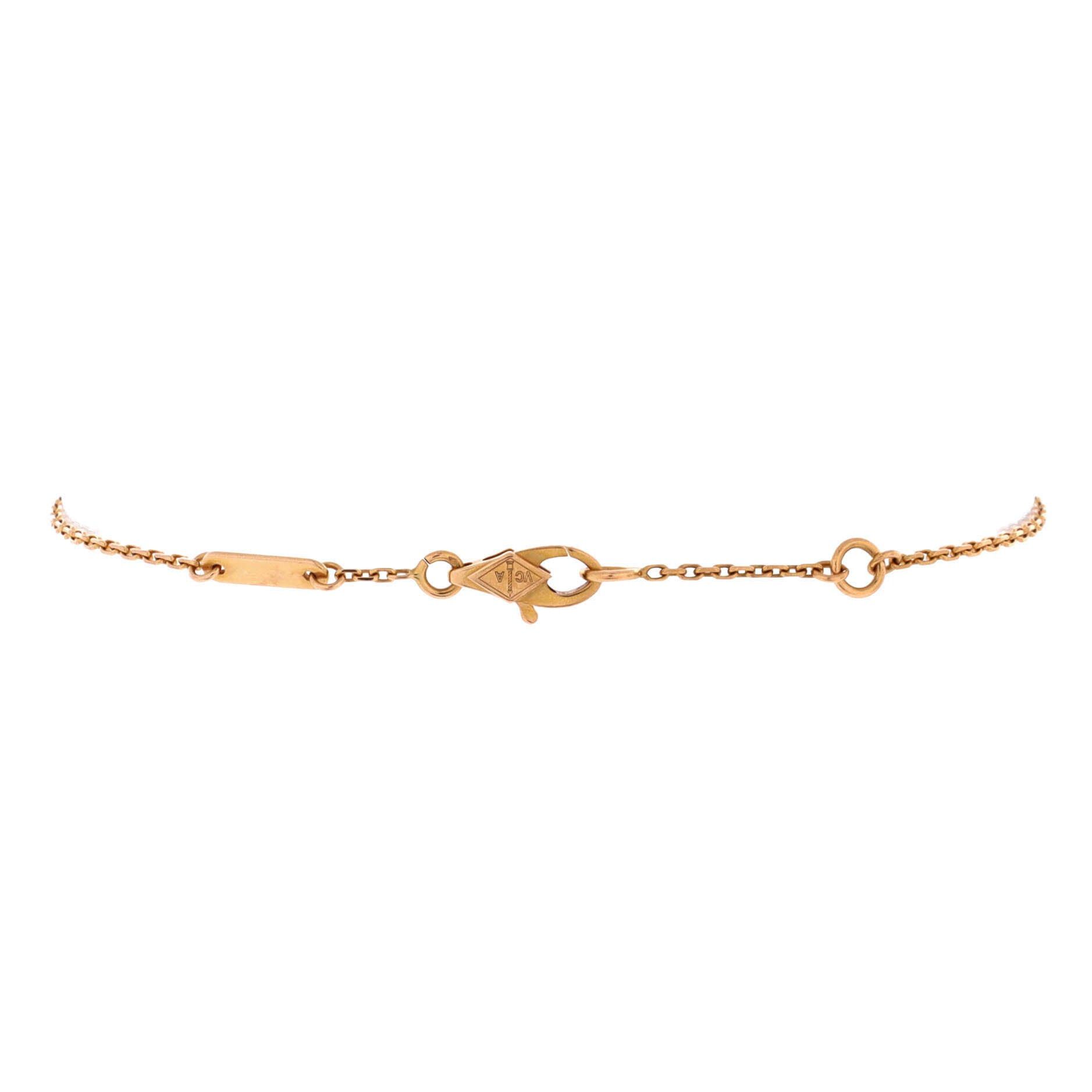 Van Cleef & Arpels Sweet Alhambra Heart Bracelet Size ONE SIZE - 3 Thumbnail