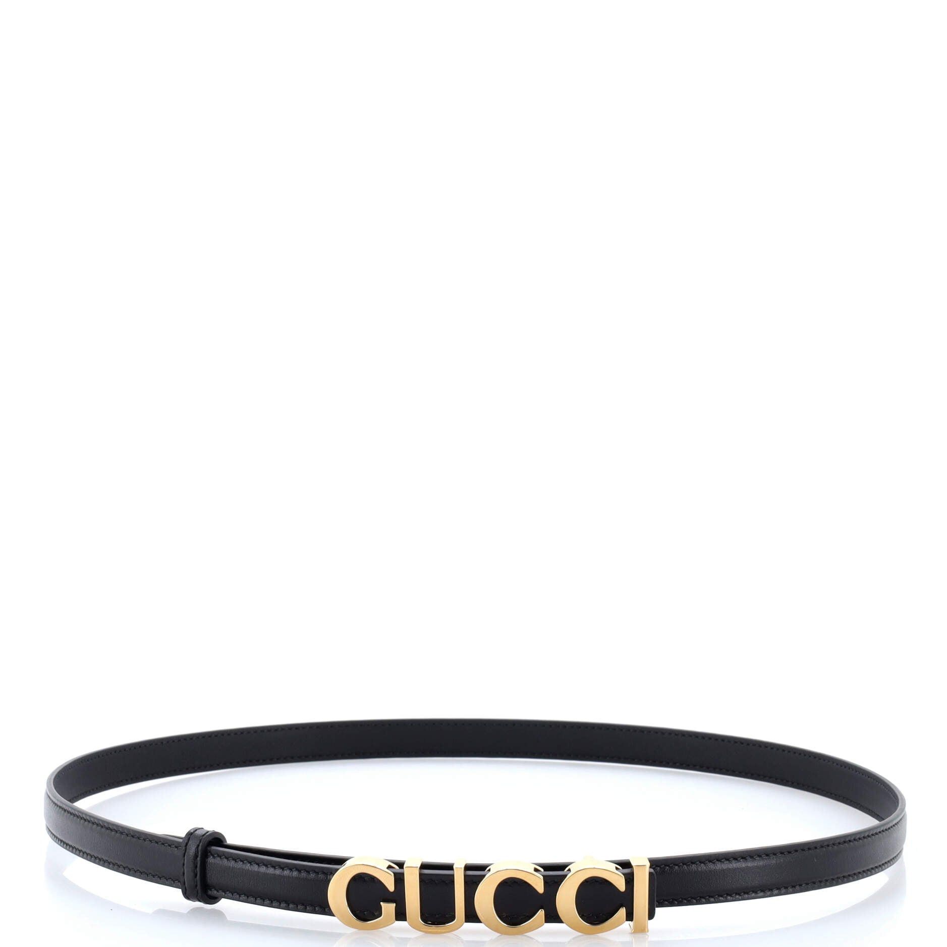 Gucci Logo Letters Buckle Belt Size ONE SIZE - 2 Thumbnail