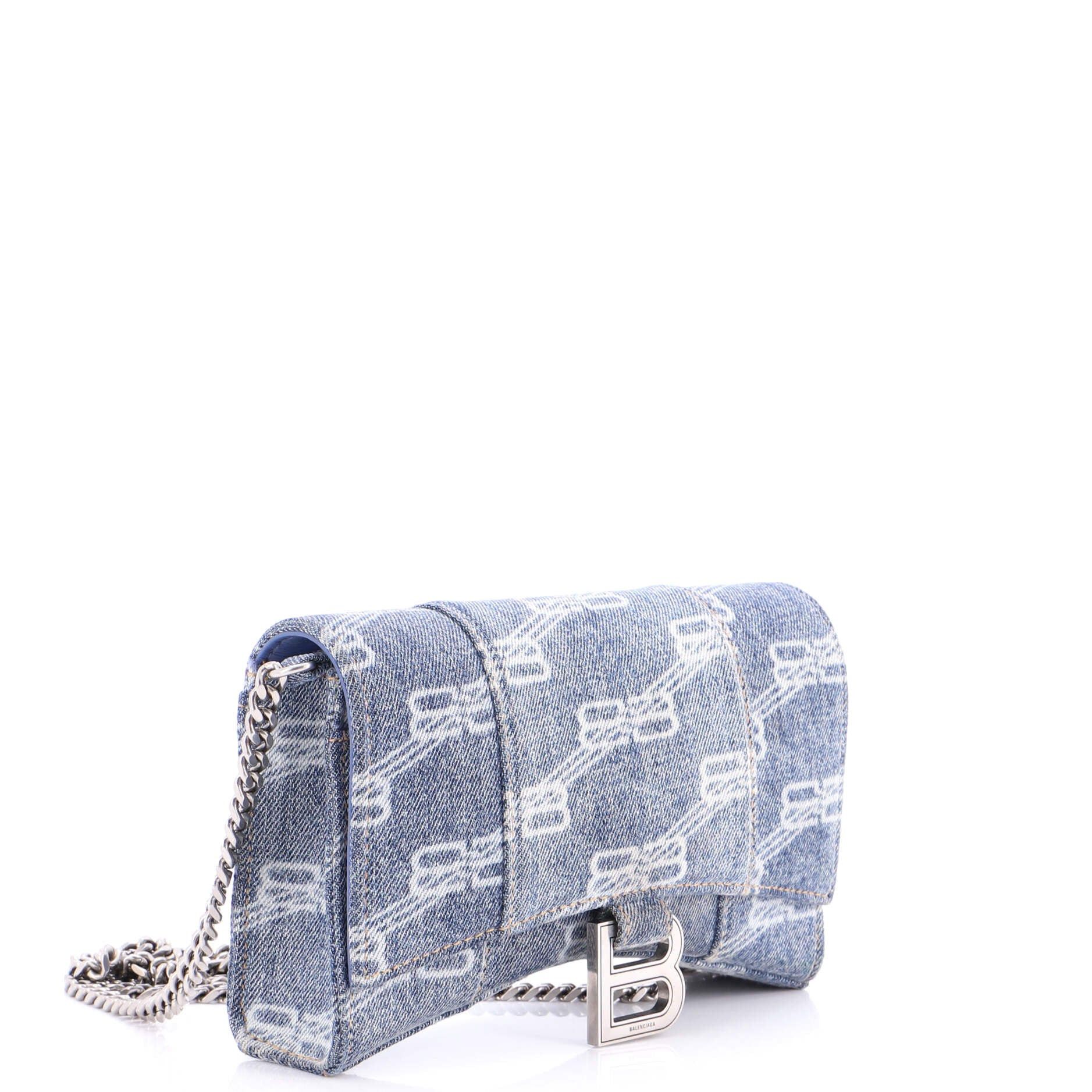 Balenciaga Hourglass Chain Wallet Size ONE SIZE - 2 Thumbnail