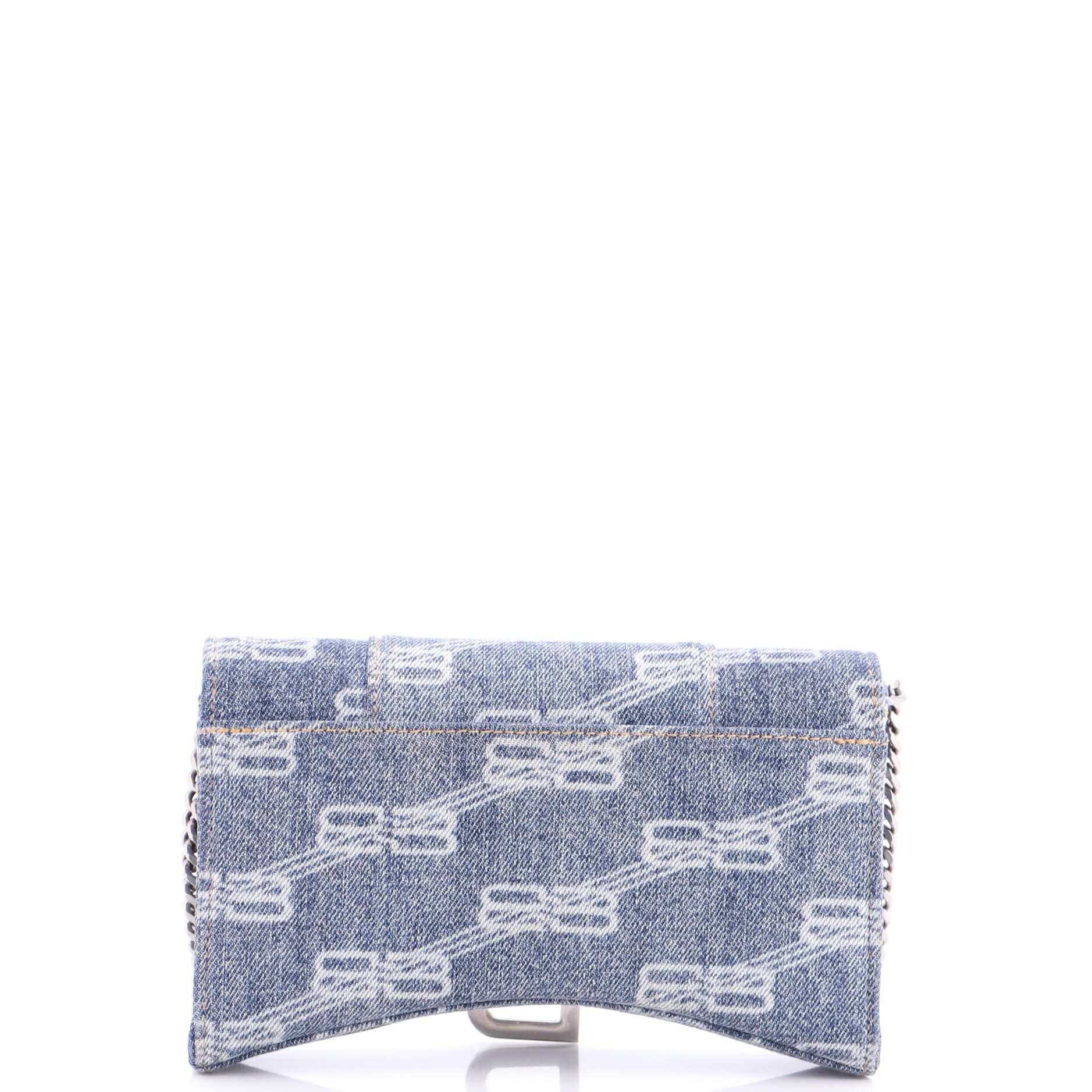Balenciaga Hourglass Chain Wallet Size ONE SIZE - 3 Thumbnail