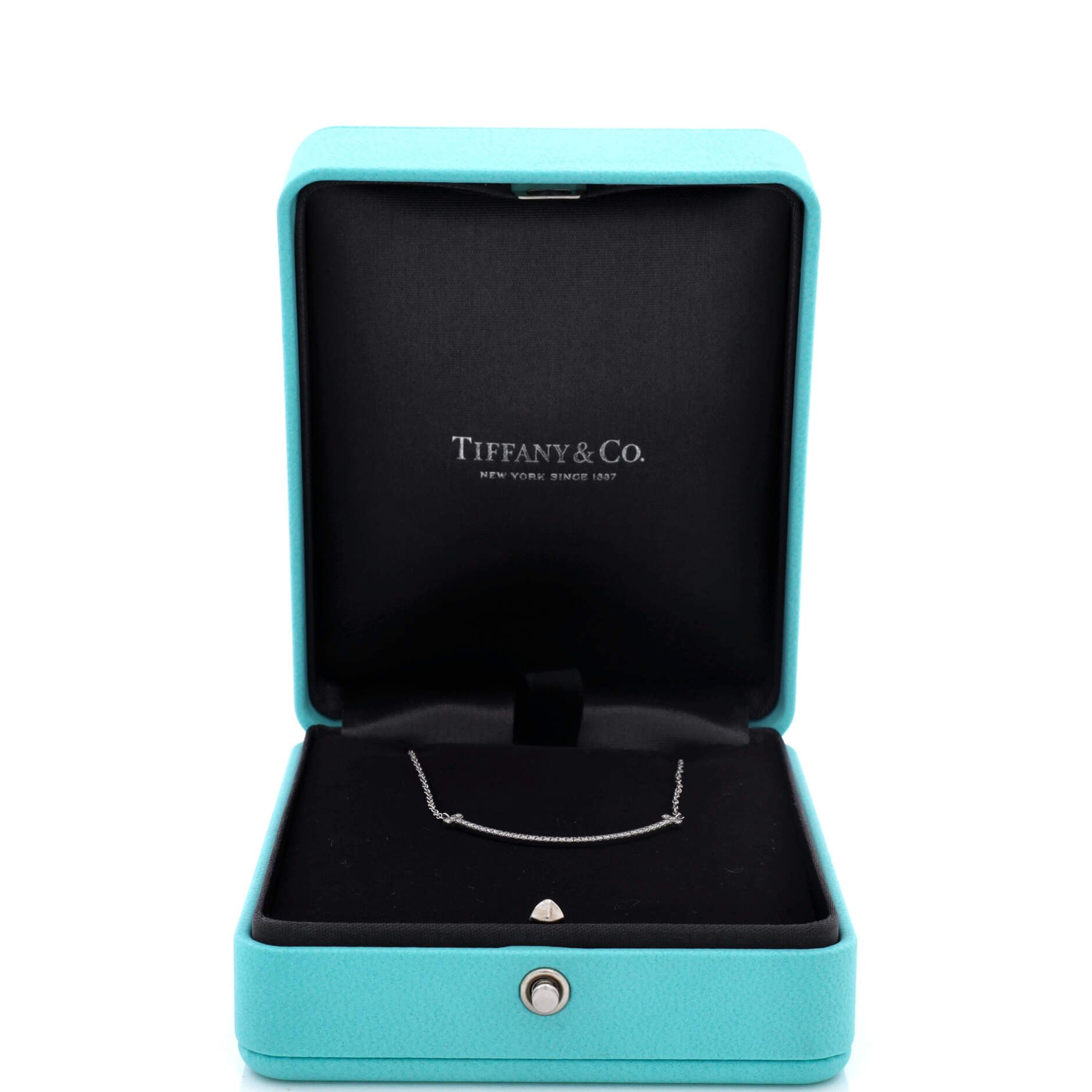 Tiffany & Co. T Smile Pendant Necklace Size ONE SIZE - 2 Thumbnail