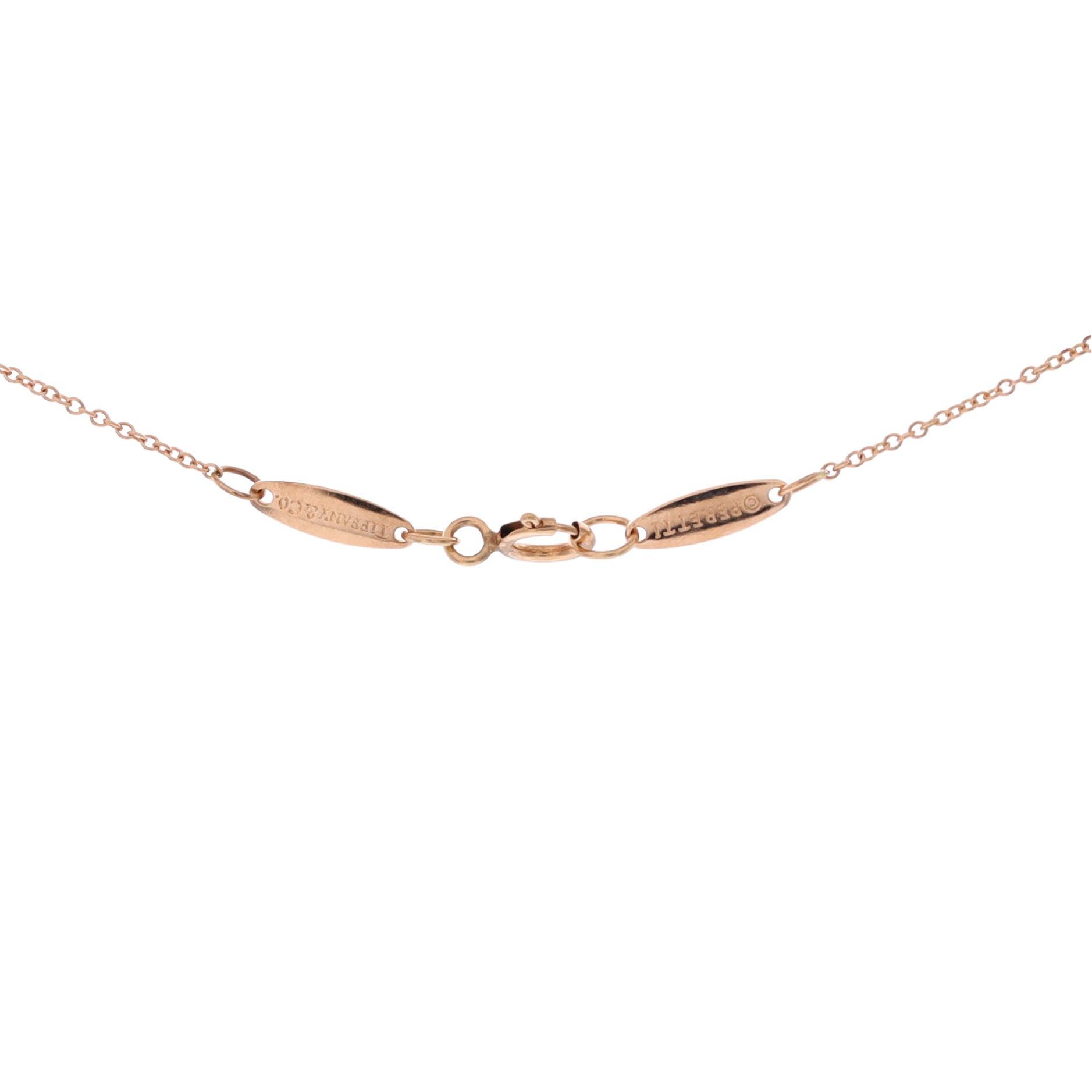 Tiffany & Co. Elsa Peretti Open Heart Pendant Necklace Size ONE SIZE - 4 Thumbnail