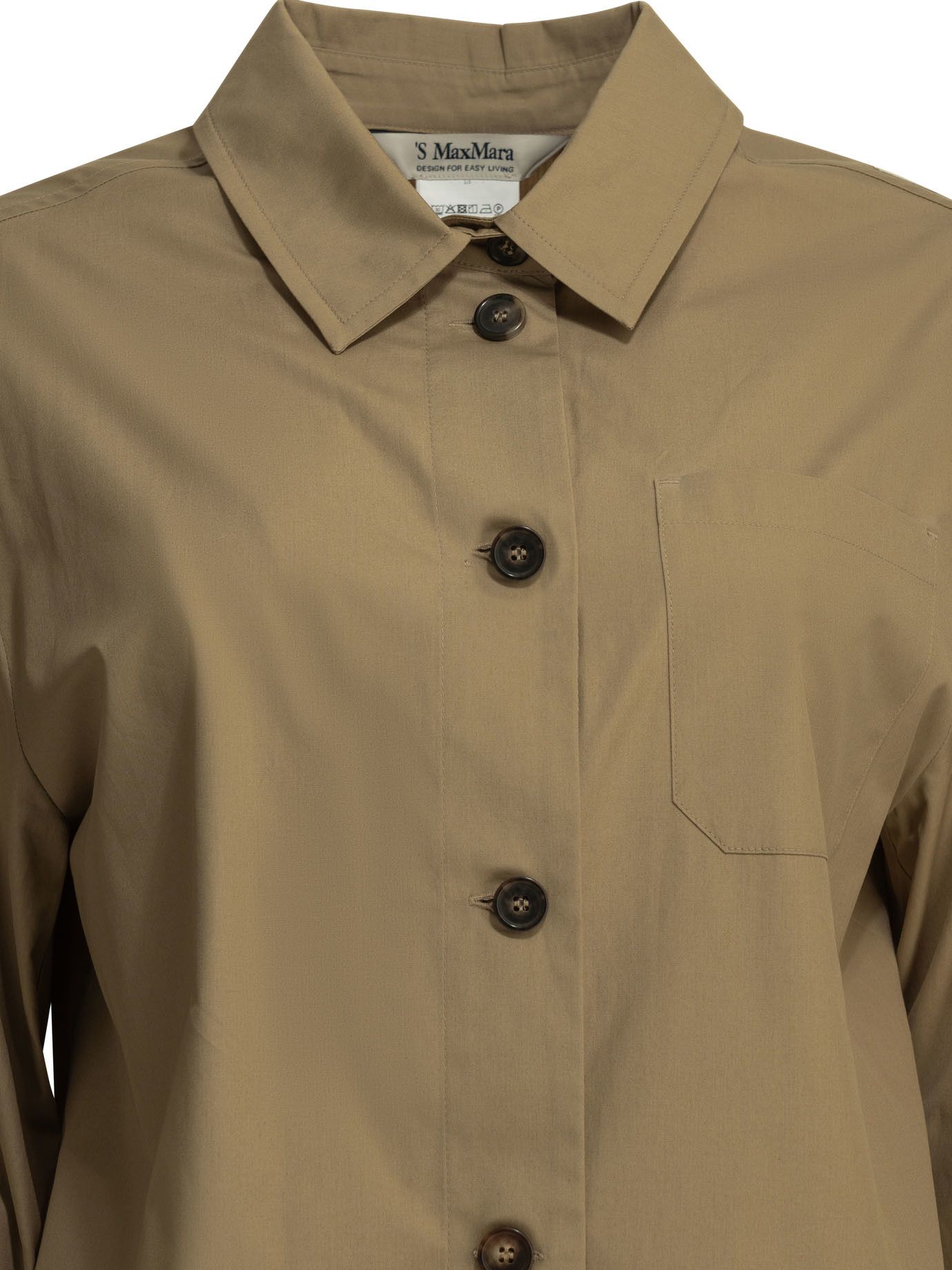 Max Mara Casual Cotton Shirt Size S / US 4 / IT 40 - 3 Thumbnail