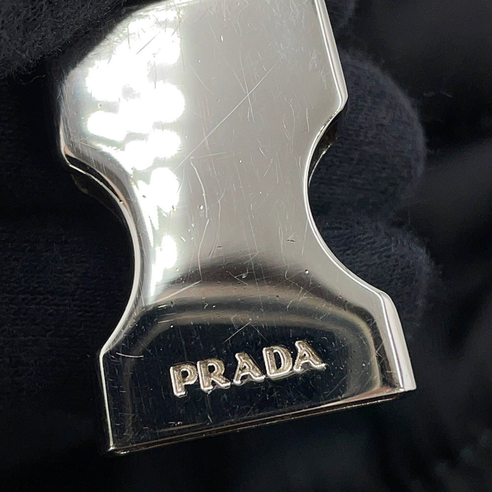 Prada Prada Quilted Backpack Nylon 1BZ002 PRADA Handbag Black Size ONE SIZE - 15 Thumbnail