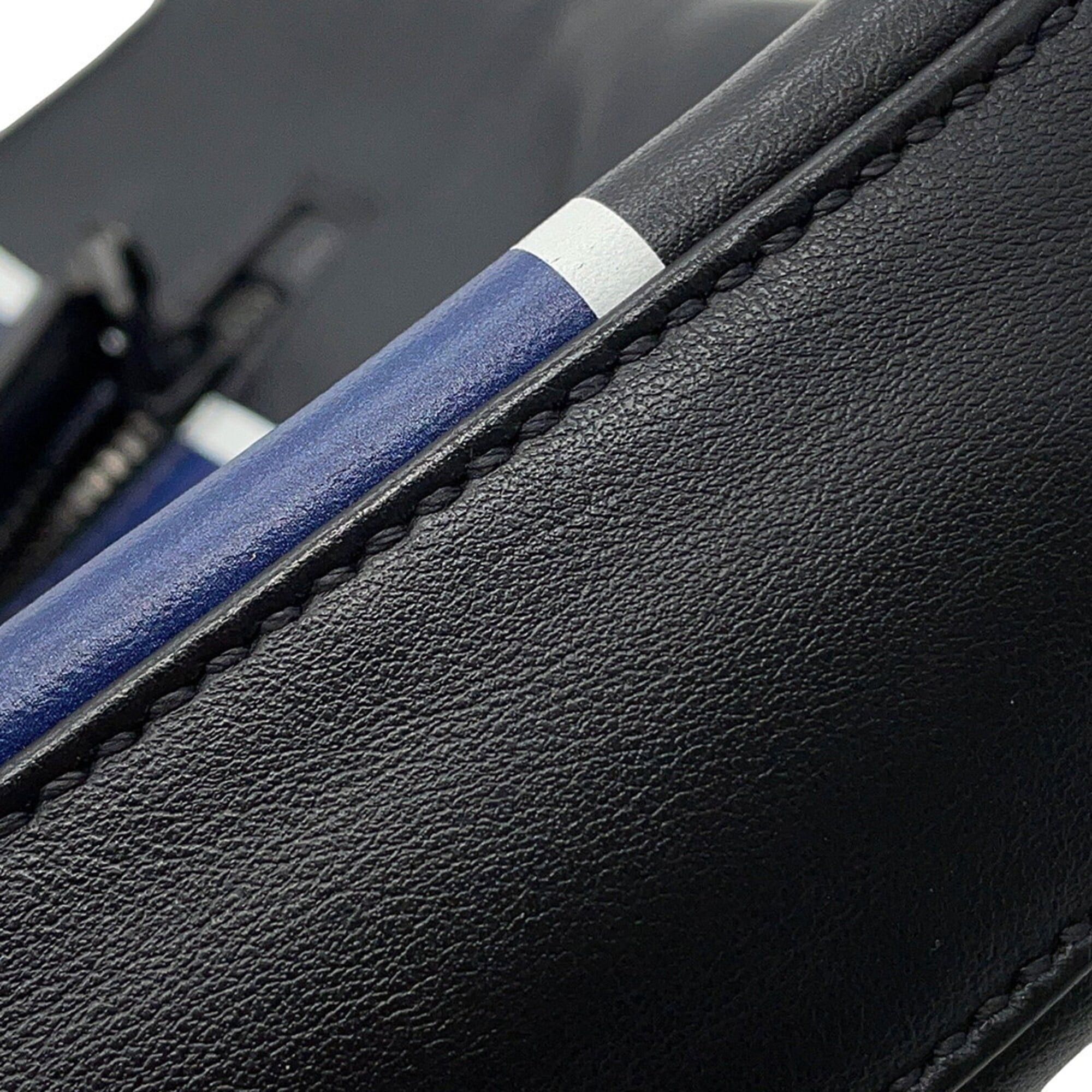 Prada Prada Shoulder Bag Triangle Leather 2VH078 PRADA Black Handbag Size ONE SIZE - 7 Thumbnail