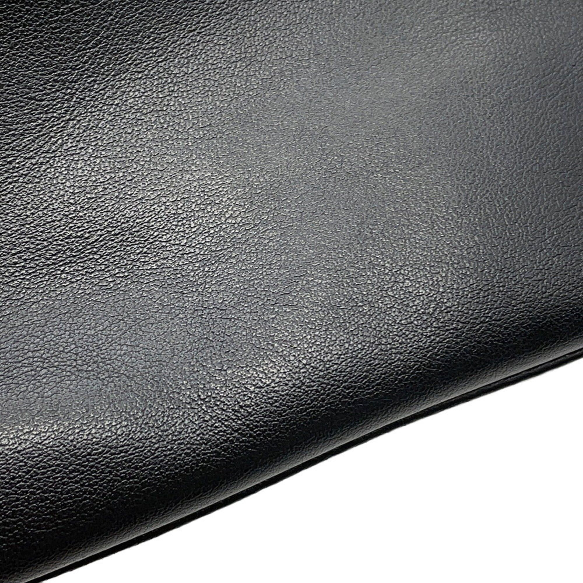 Prada Prada Shoulder Bag Triangle Leather 2VH078 PRADA Black Handbag Size ONE SIZE - 8 Thumbnail