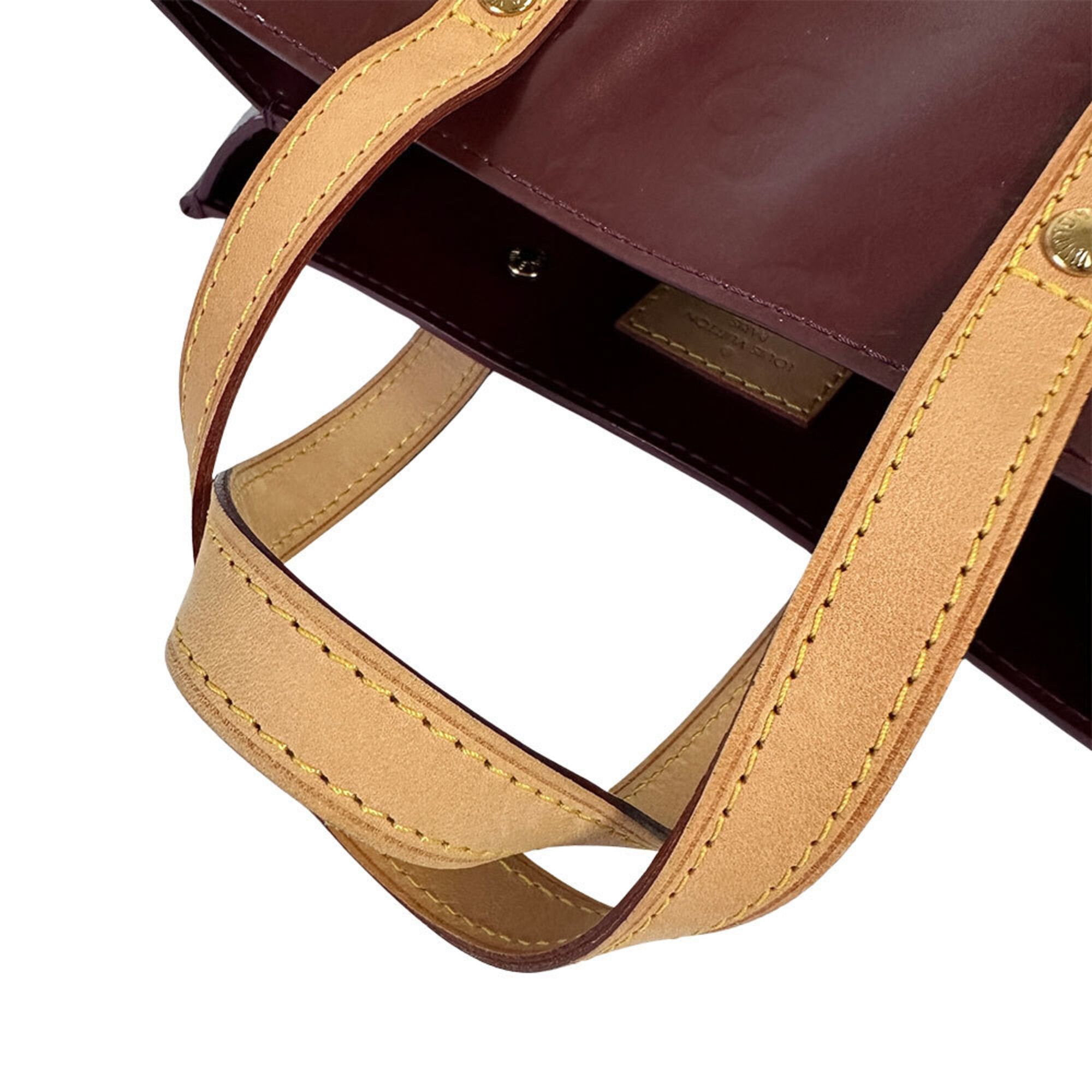 Louis Vuitton Louis Vuitton handbag, Monogram Vernis, women's, brand Vernis Lead PM, purple, M91993. Size ONE SIZE - 7 Thumbnail