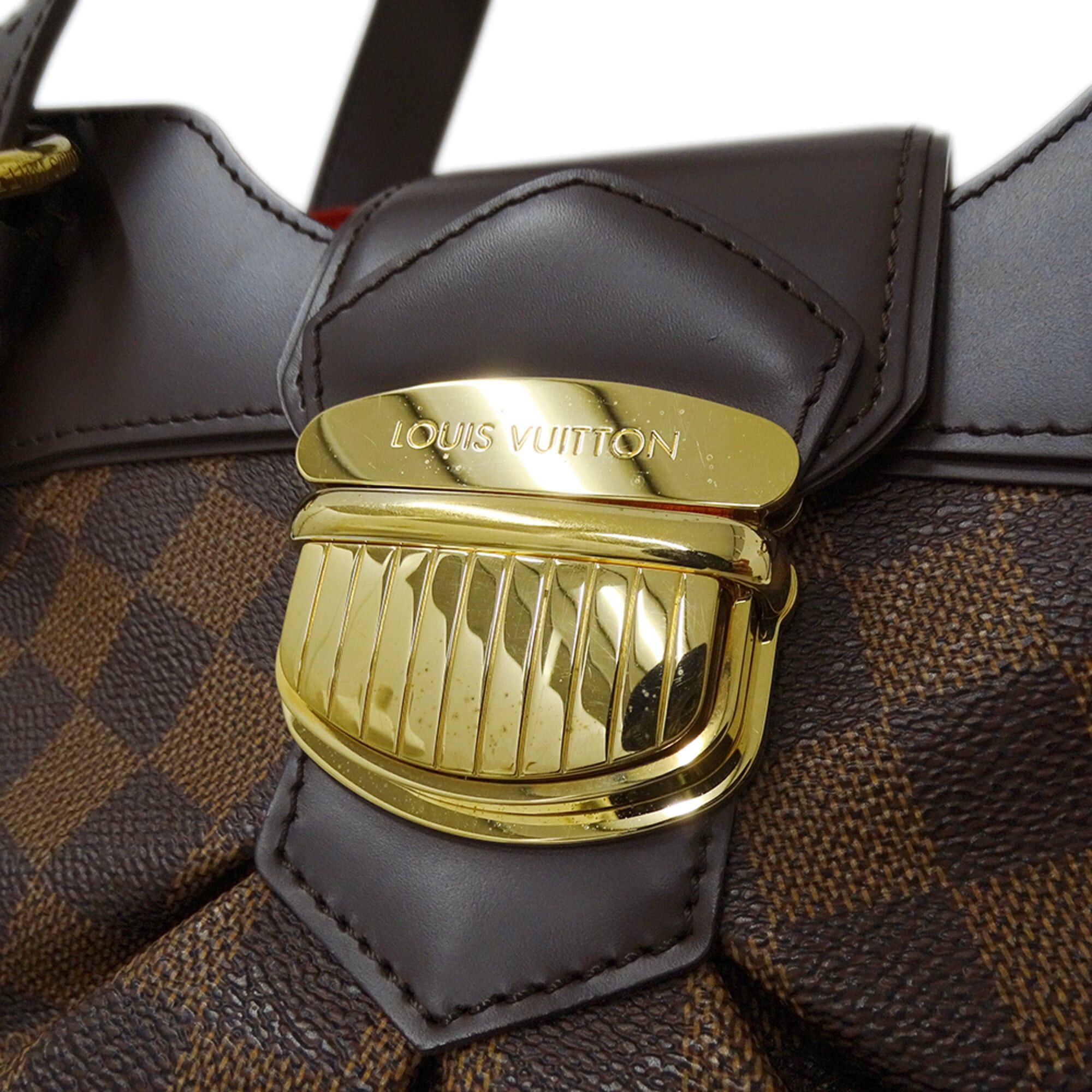 Louis Vuitton Louis Vuitton Damier handbag for women, brand name shoulder bag, handbag, Sistina PM N41542 brown Size ONE SIZE - 9 Thumbnail