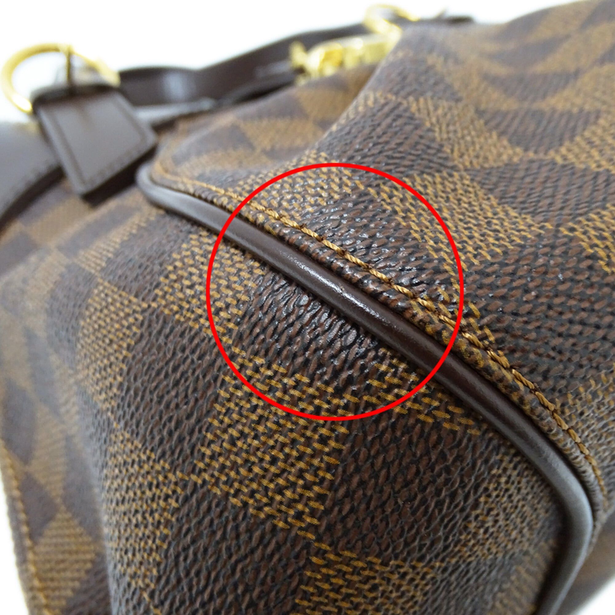 Louis Vuitton Louis Vuitton Damier handbag for women, brand name shoulder bag, handbag, Sistina PM N41542 brown Size ONE SIZE - 10 Thumbnail