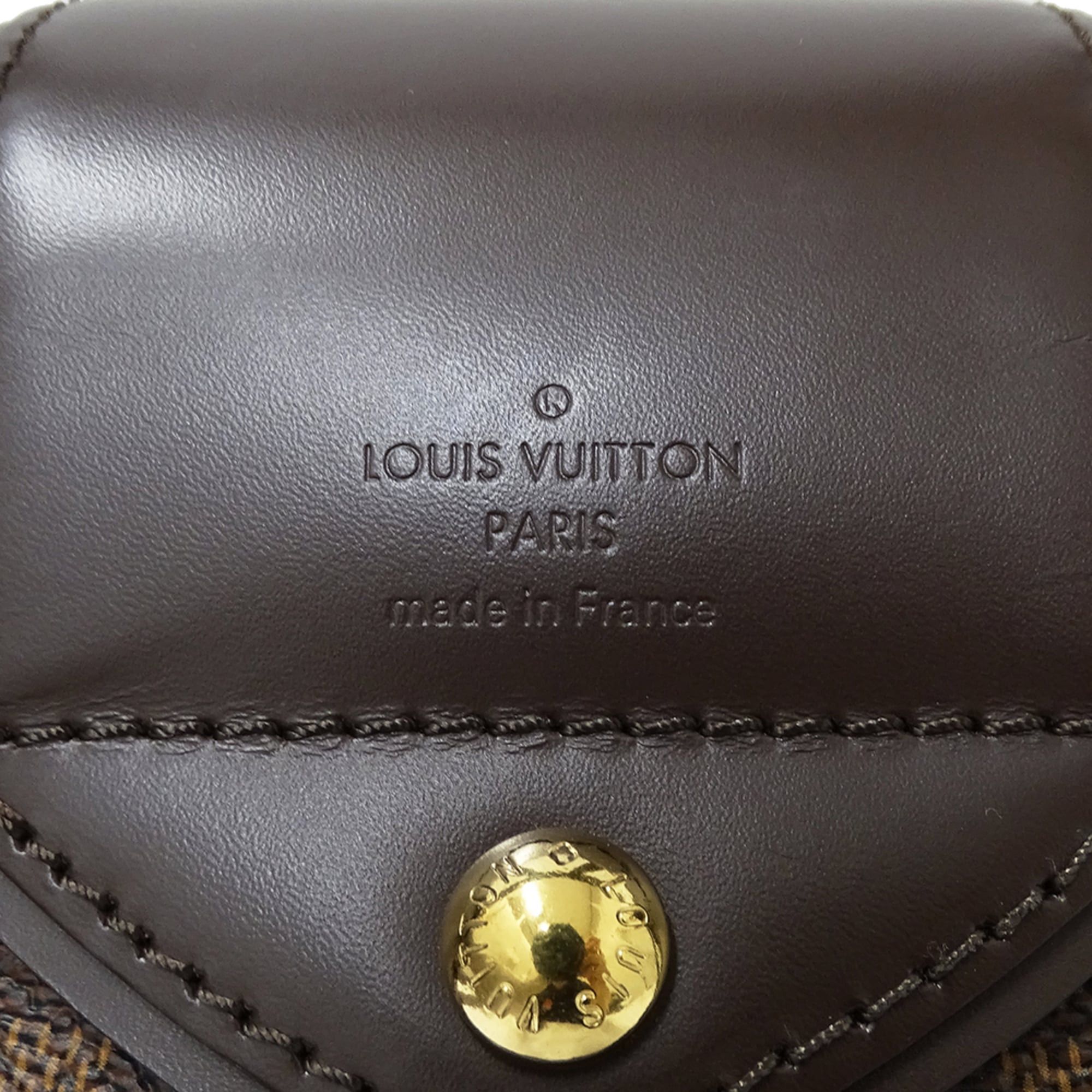 Louis Vuitton Louis Vuitton Damier handbag for women, brand name shoulder bag, handbag, Sistina PM N41542 brown Size ONE SIZE - 6 Thumbnail