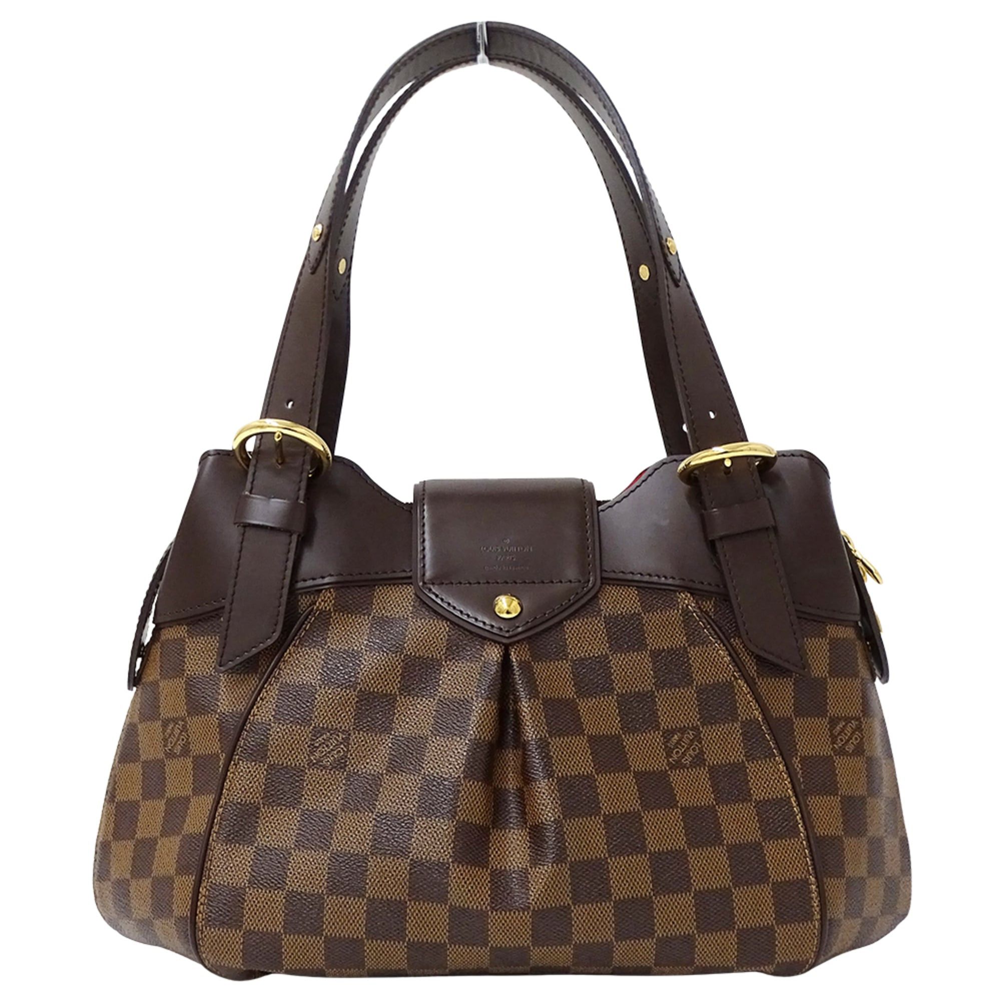 Louis Vuitton Louis Vuitton Damier handbag for women, brand name shoulder bag, handbag, Sistina PM N41542 brown Size ONE SIZE - 2 Thumbnail