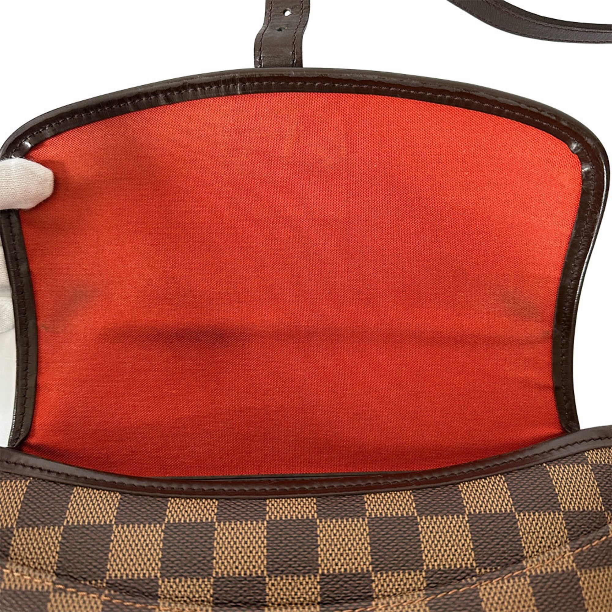 Louis Vuitton Louis Vuitton Handbag Damier Women's Men's Brand Shoulder Bag Canvas Sologne M42250 Size ONE SIZE - 8 Thumbnail