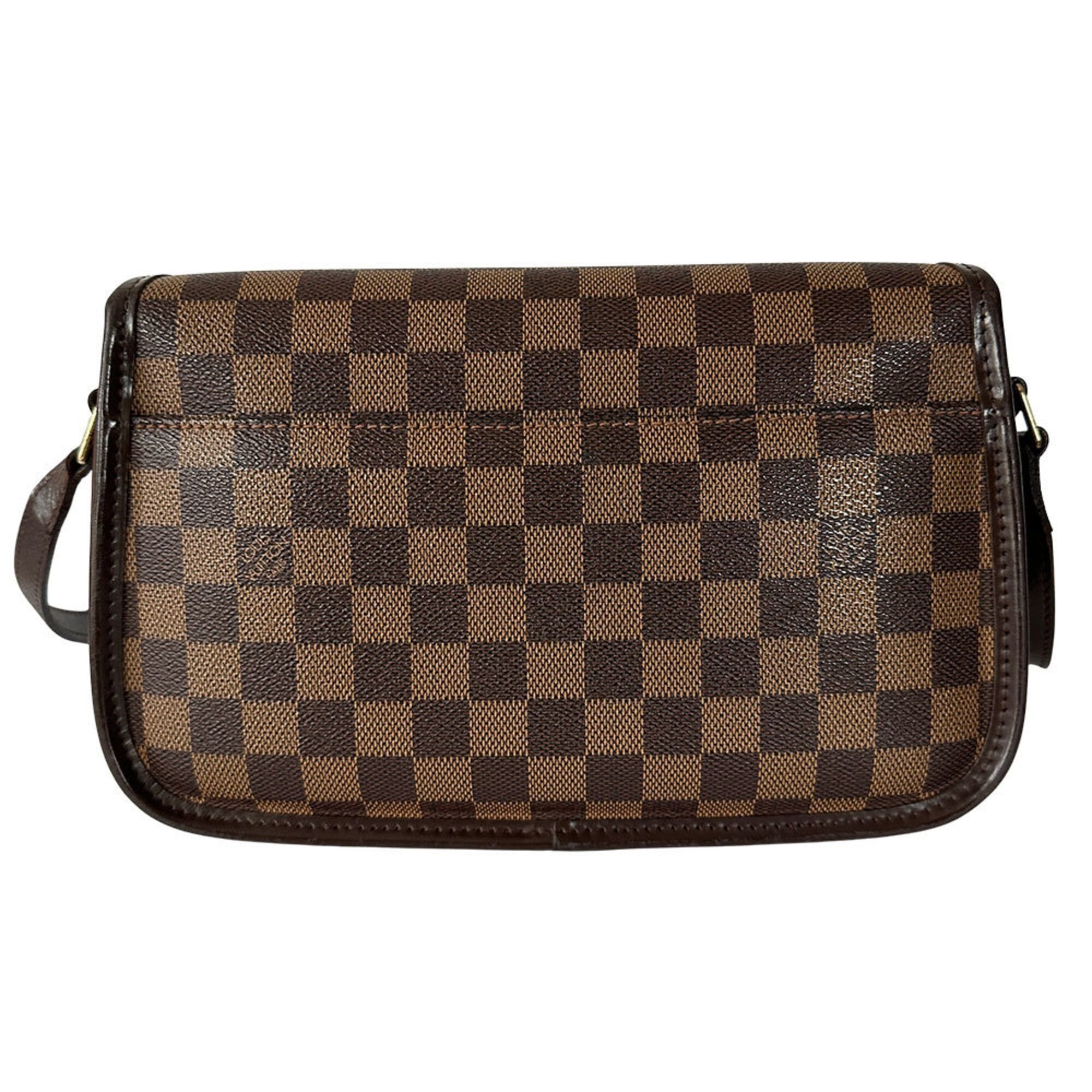 Louis Vuitton Louis Vuitton Handbag Damier Women's Men's Brand Shoulder Bag Canvas Sologne M42250 Size ONE SIZE - 2 Thumbnail
