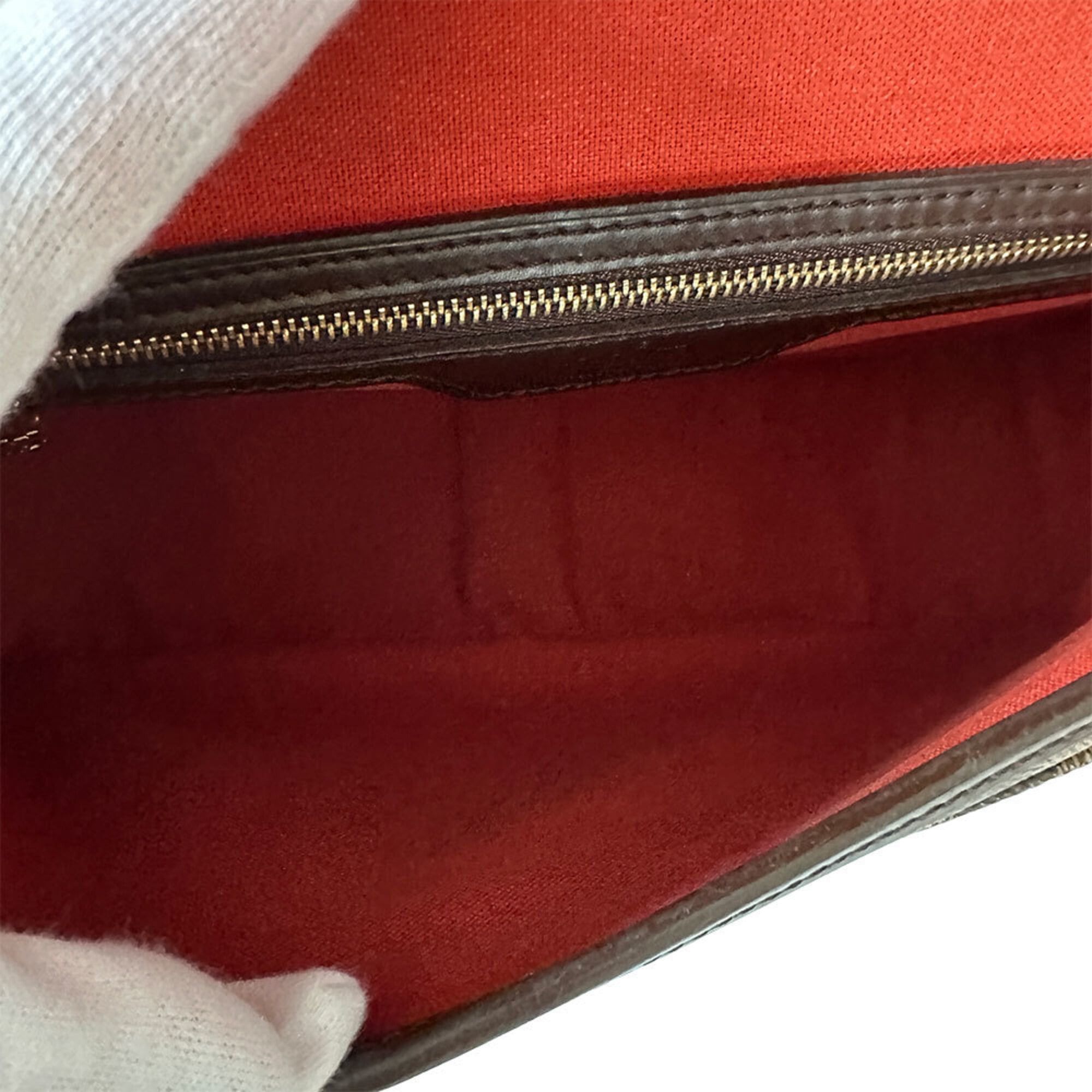 Louis Vuitton Louis Vuitton Handbag Damier Women's Men's Brand Shoulder Bag Canvas Sologne M42250 Size ONE SIZE - 10 Thumbnail