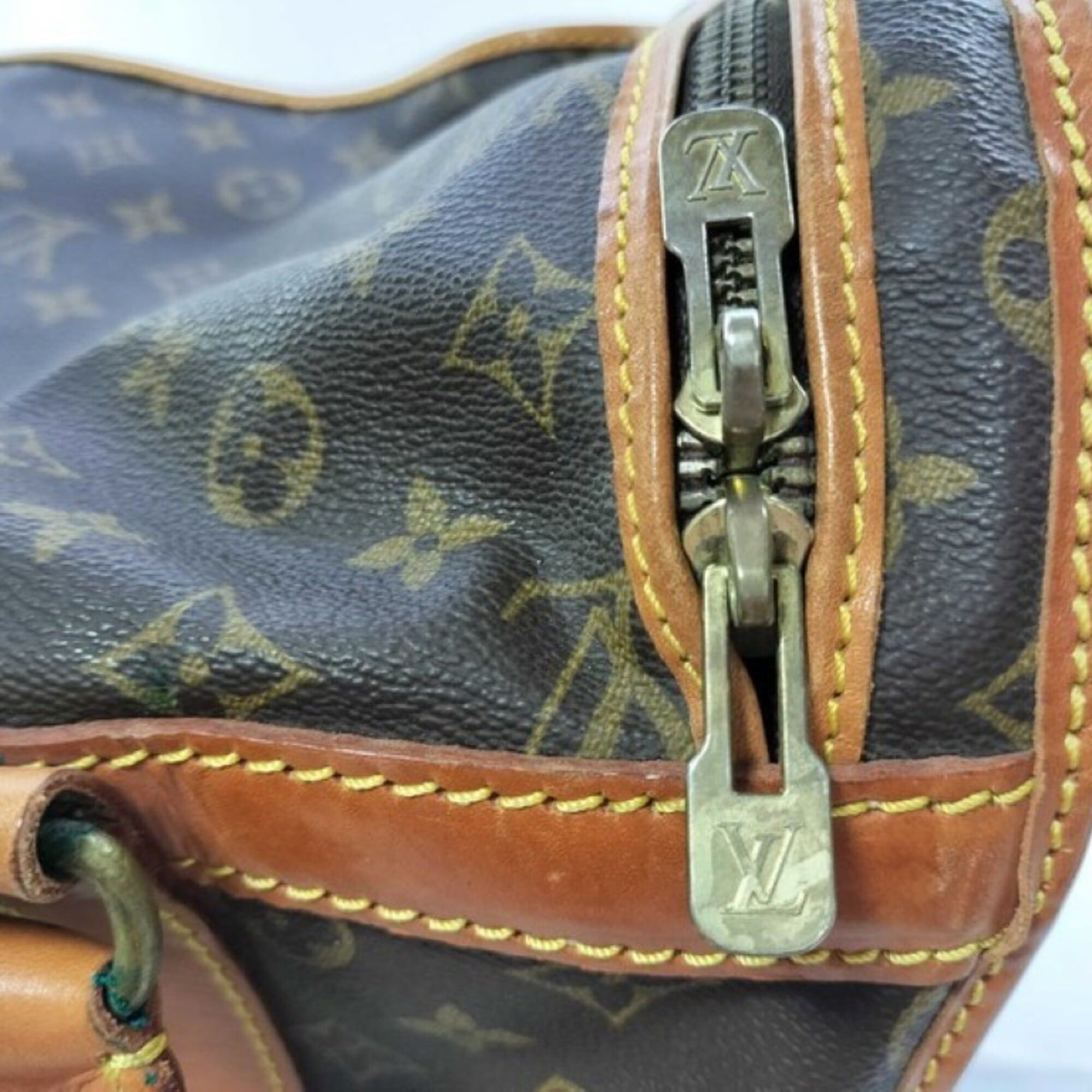 Louis Vuitton LOUIS VUITTON Sac Chien 40 Boston Bag M42024 Brown Monogram Handbag Pet Carrier Size ONE SIZE - 9 Thumbnail