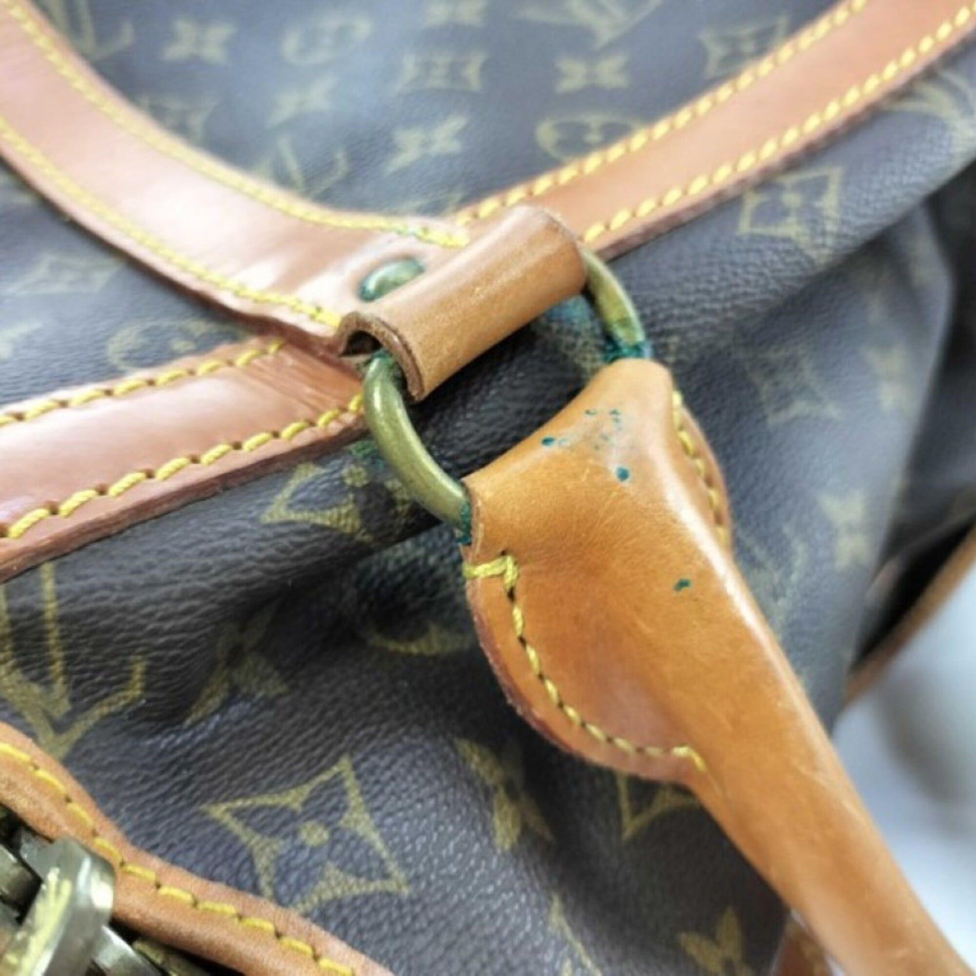 Louis Vuitton LOUIS VUITTON Sac Chien 40 Boston Bag M42024 Brown Monogram Handbag Pet Carrier Size ONE SIZE - 4 Thumbnail