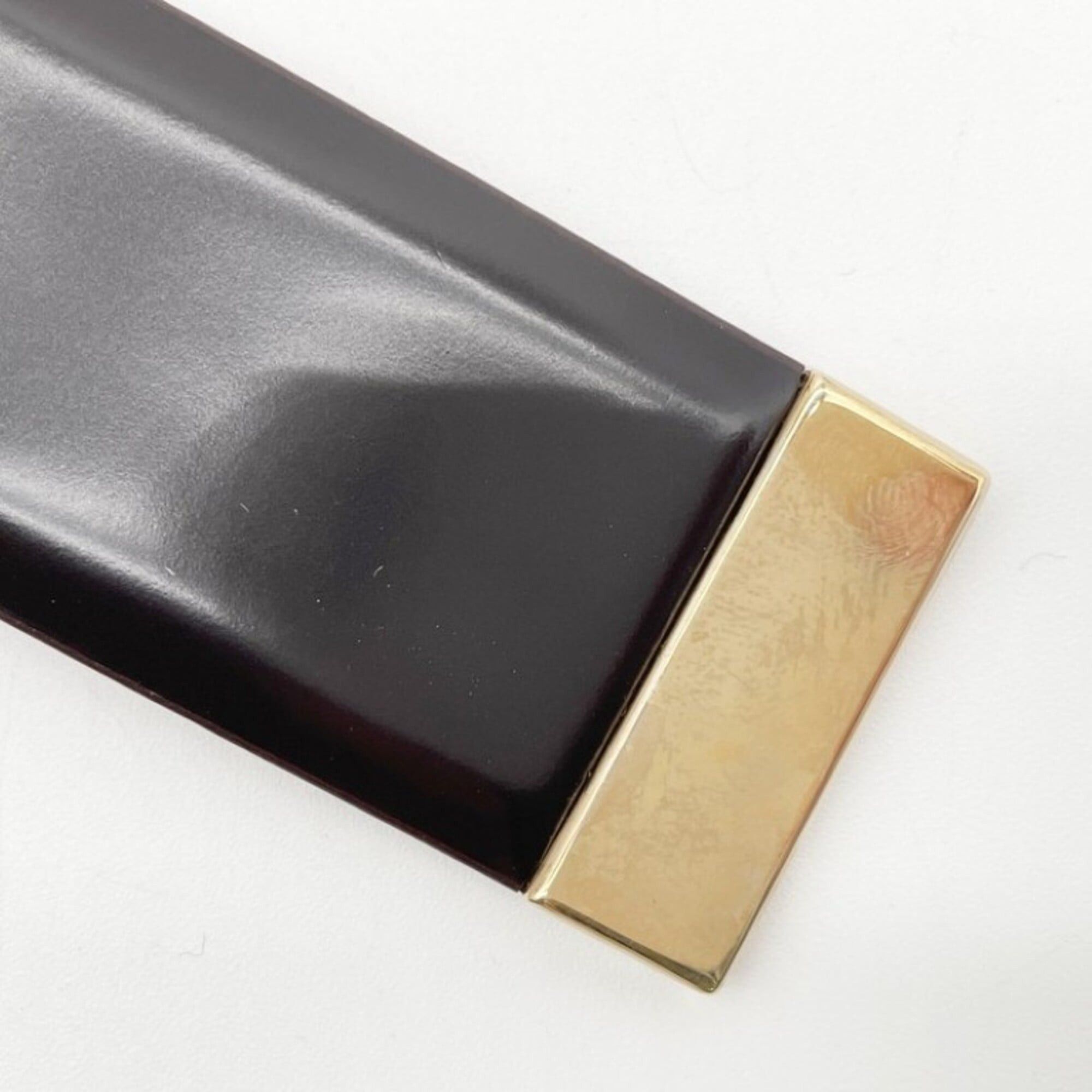 Louis Vuitton Louis Vuitton Belt Ceinture Carrée Brown Leather Unisex Size ONE SIZE - 6 Thumbnail