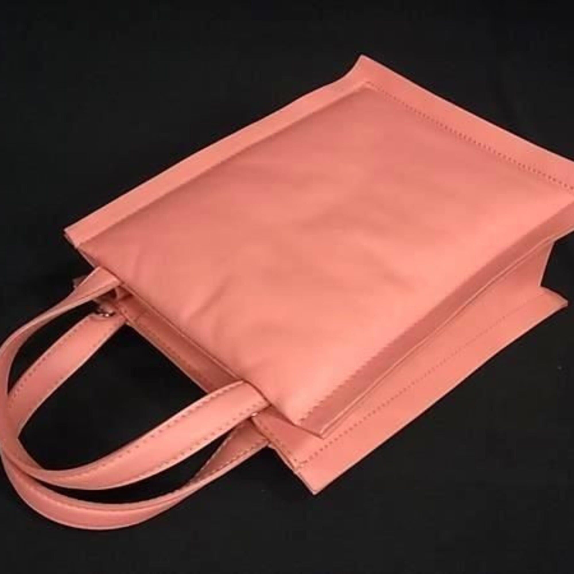 Salvatore Ferragamo SALVATORE FERRAGAMO Ferragamo Vara Ribbon Viva GG-212988 Pink Leather Women's Shoulder Bag Size ONE SIZE - 5 Thumbnail