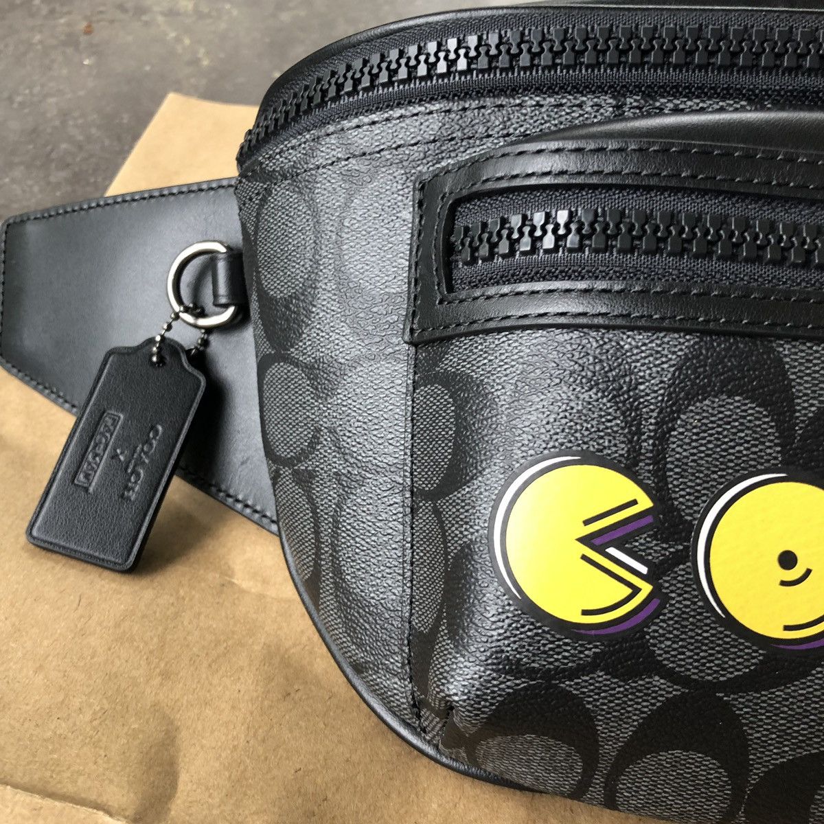 Coach x PAC-MAN Fanny discount Pack + Wristlet