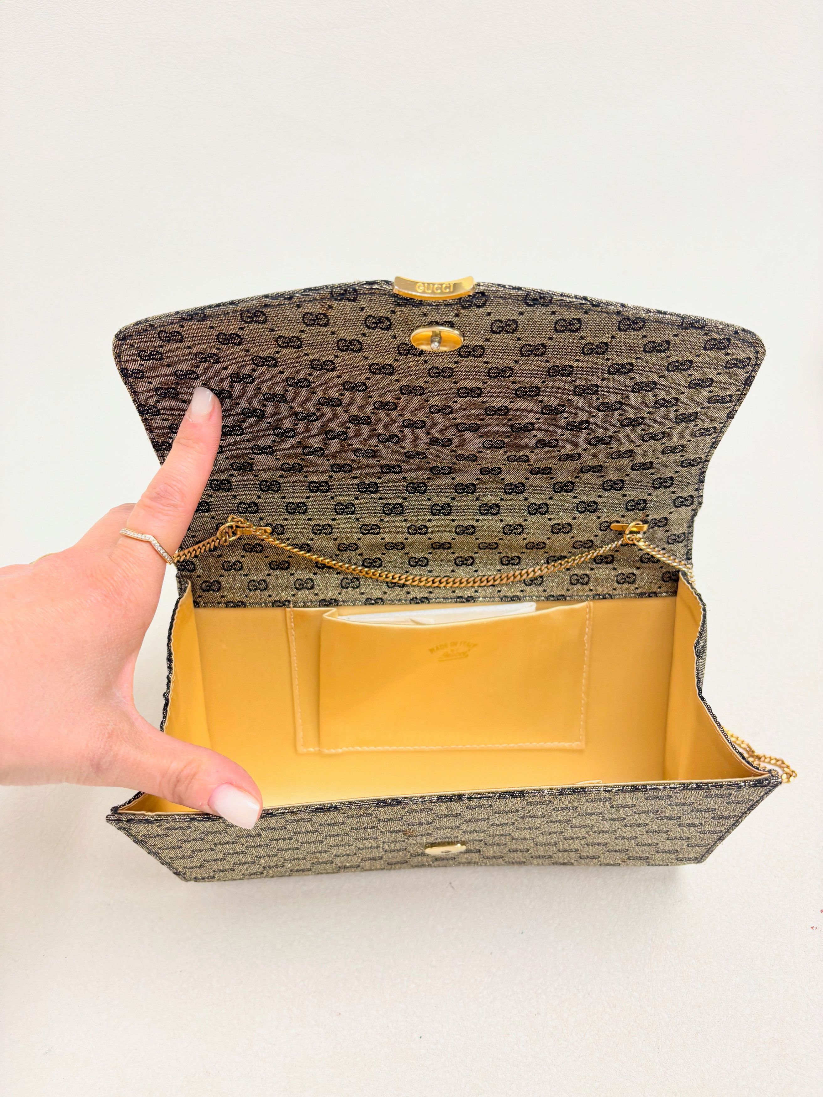 Gucci Sac Minaudière Lamé Size ONE SIZE - 10 Thumbnail