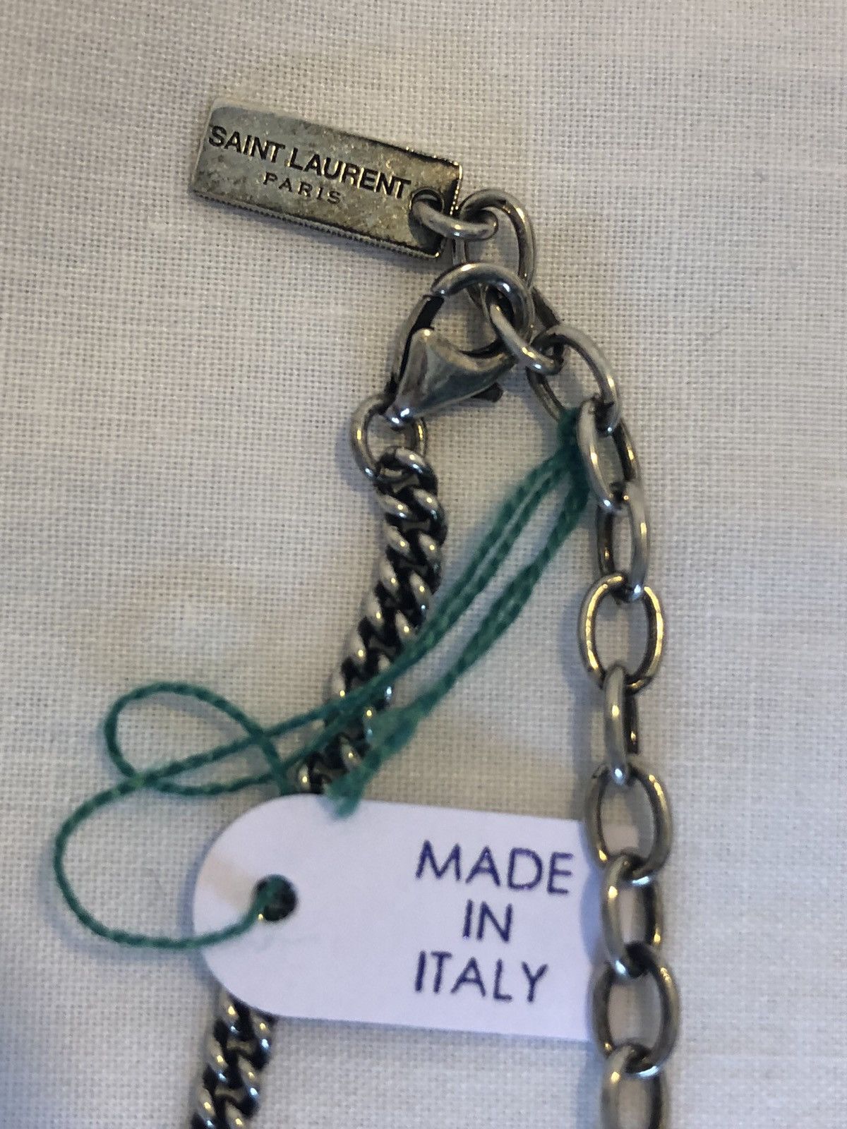 Saint Laurent Paris Addicted To Love Saint Laurent Key Chain Necklace Grailed