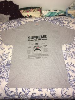 Supreme T Shirts And Stickers Tee | Grailed