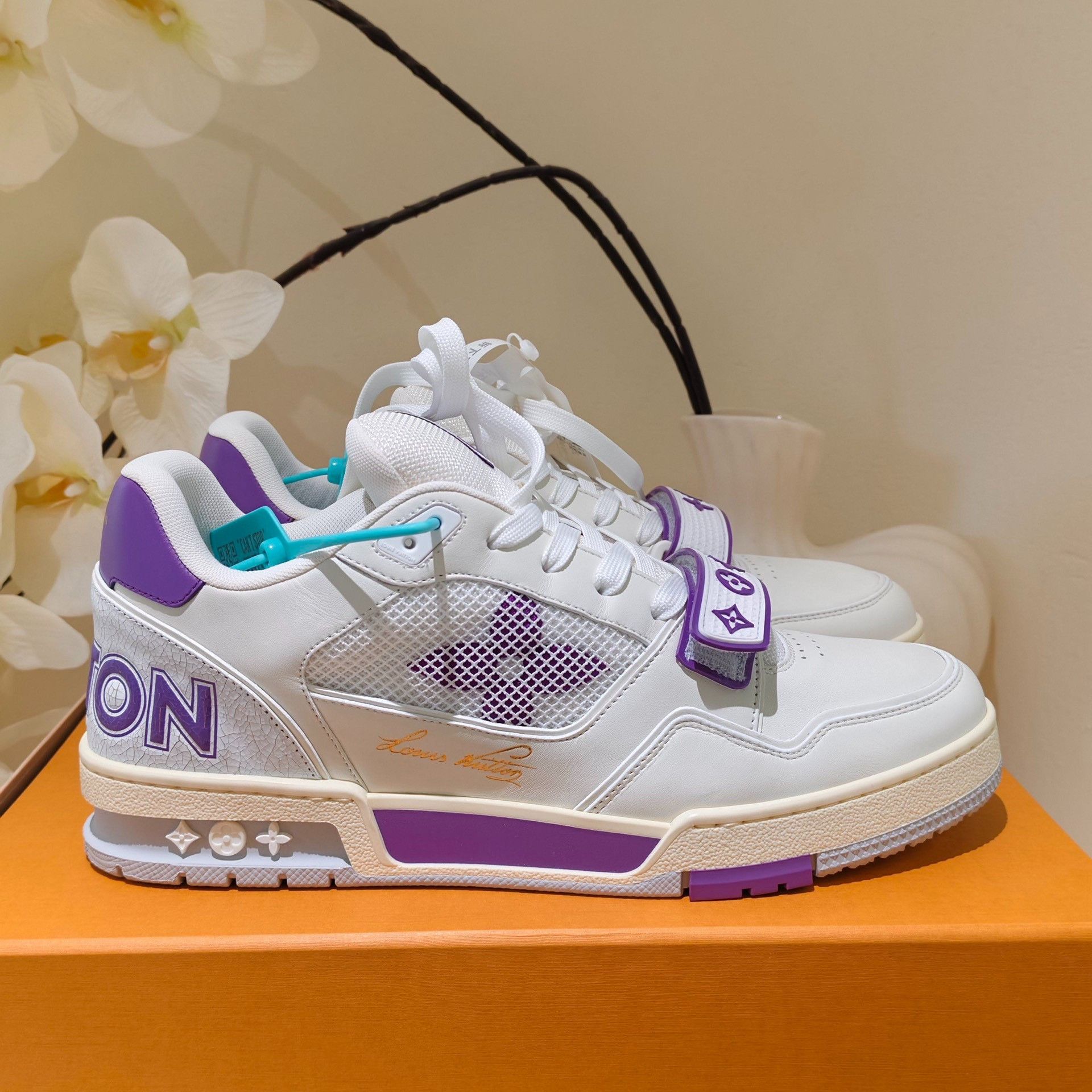 Louis Vuitton Louis Vuitton Training White Lowtop Sneakers Men Size US 8 / EU 41 - 3 Thumbnail