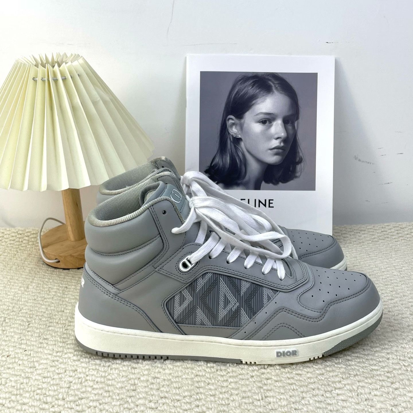 Dior Dior Leather Hitop Sneakers 11 Men Size US 11 / EU 44 - 5 Thumbnail