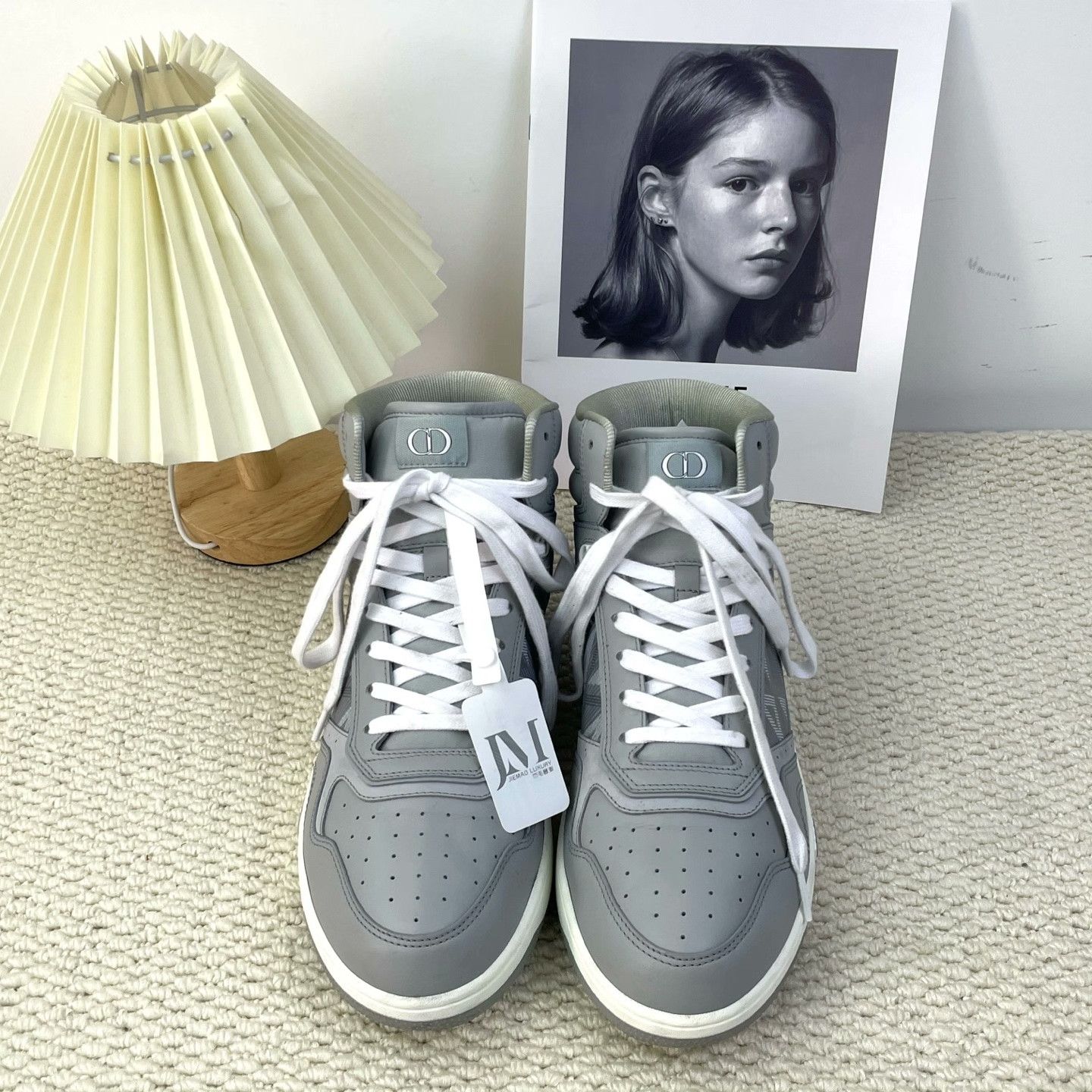 Dior Dior Leather Hitop Sneakers 11 Men Size US 11 / EU 44 - 4 Thumbnail