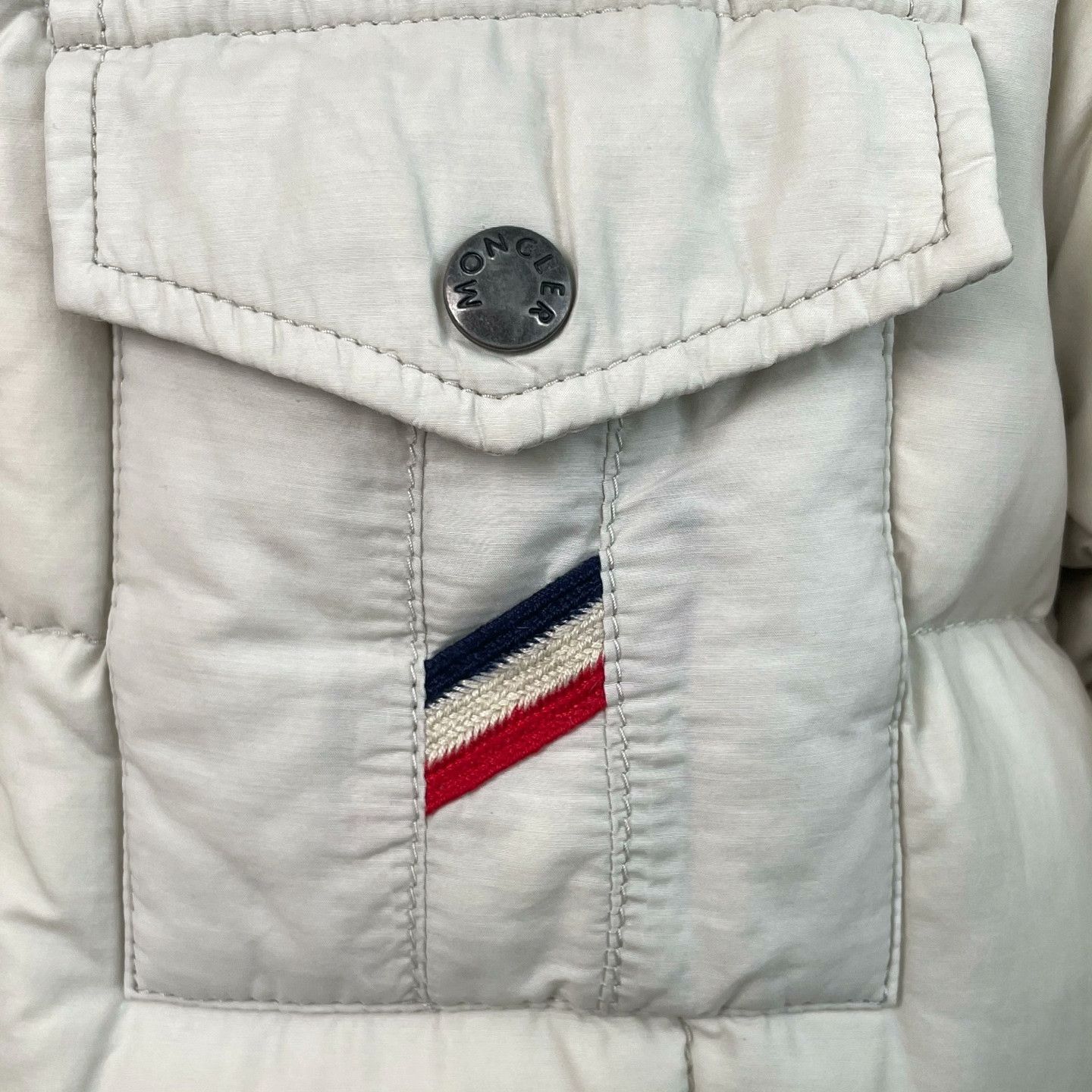 Moncler Moncler Down Beige Down Jacket us_0 Women Size XS / US 0-2 / IT 36-38 - 4 Thumbnail