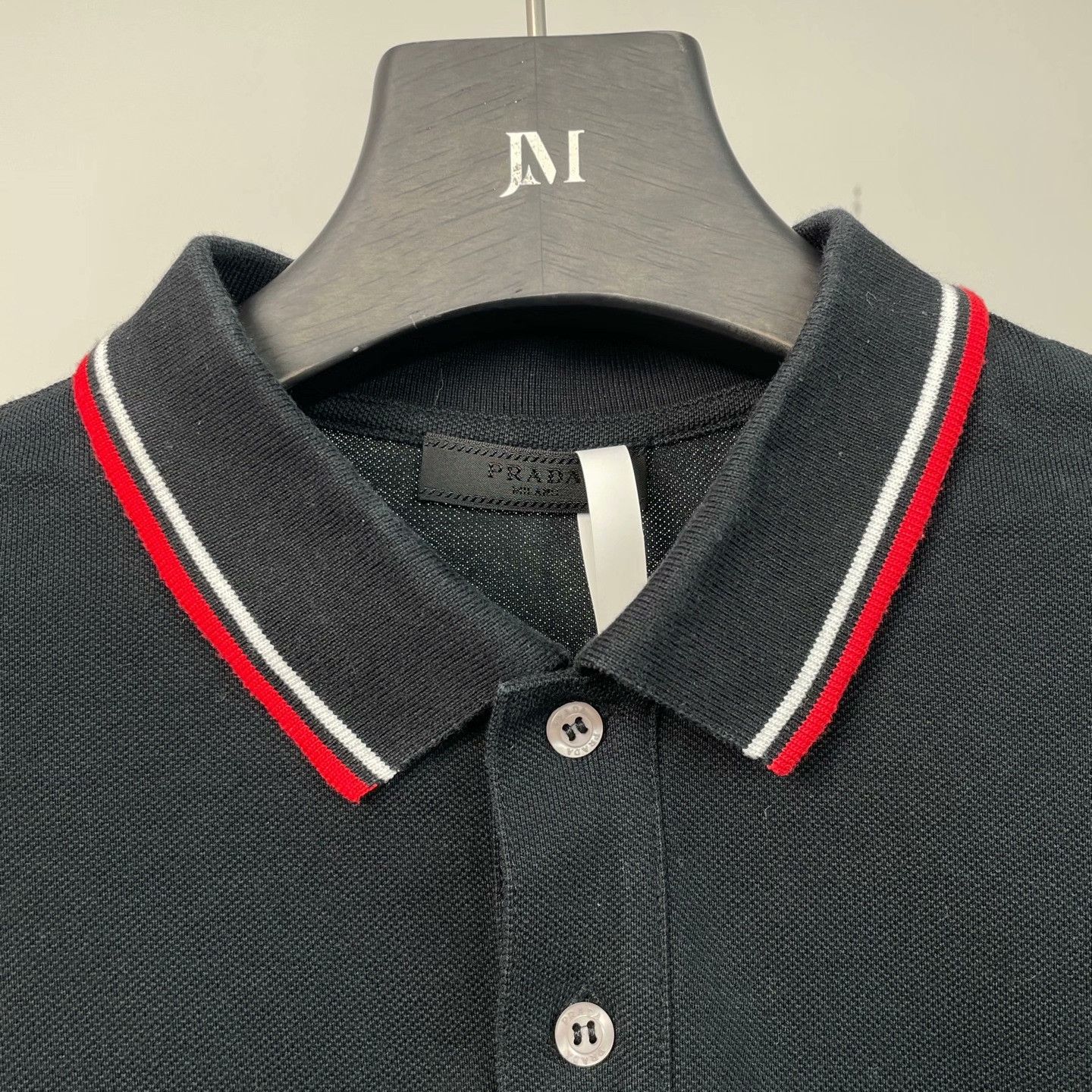 Prada Prada Retro Striped Polo xl Men Size US XL / EU 56 / 4 - 4 Thumbnail
