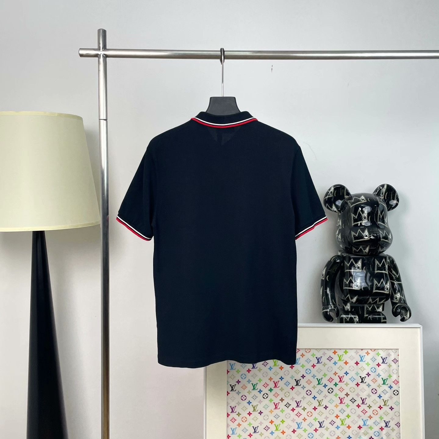 Prada Prada Retro Striped Polo xl Men Size US XL / EU 56 / 4 - 2 Thumbnail