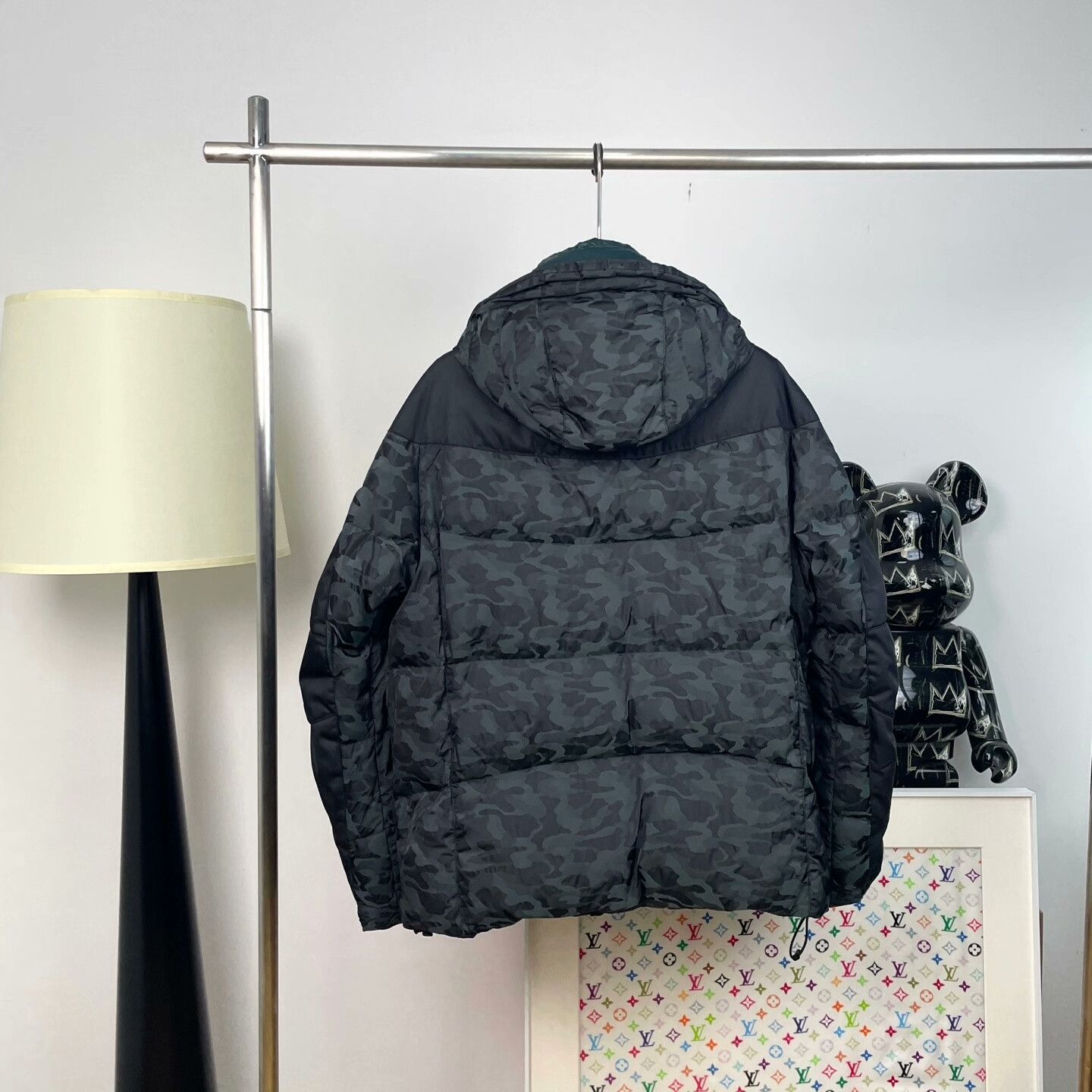 Moncler Moncler Retro Camo Heavy Coat xxl Men Size US XXL / EU 58 / 5 - 2 Thumbnail